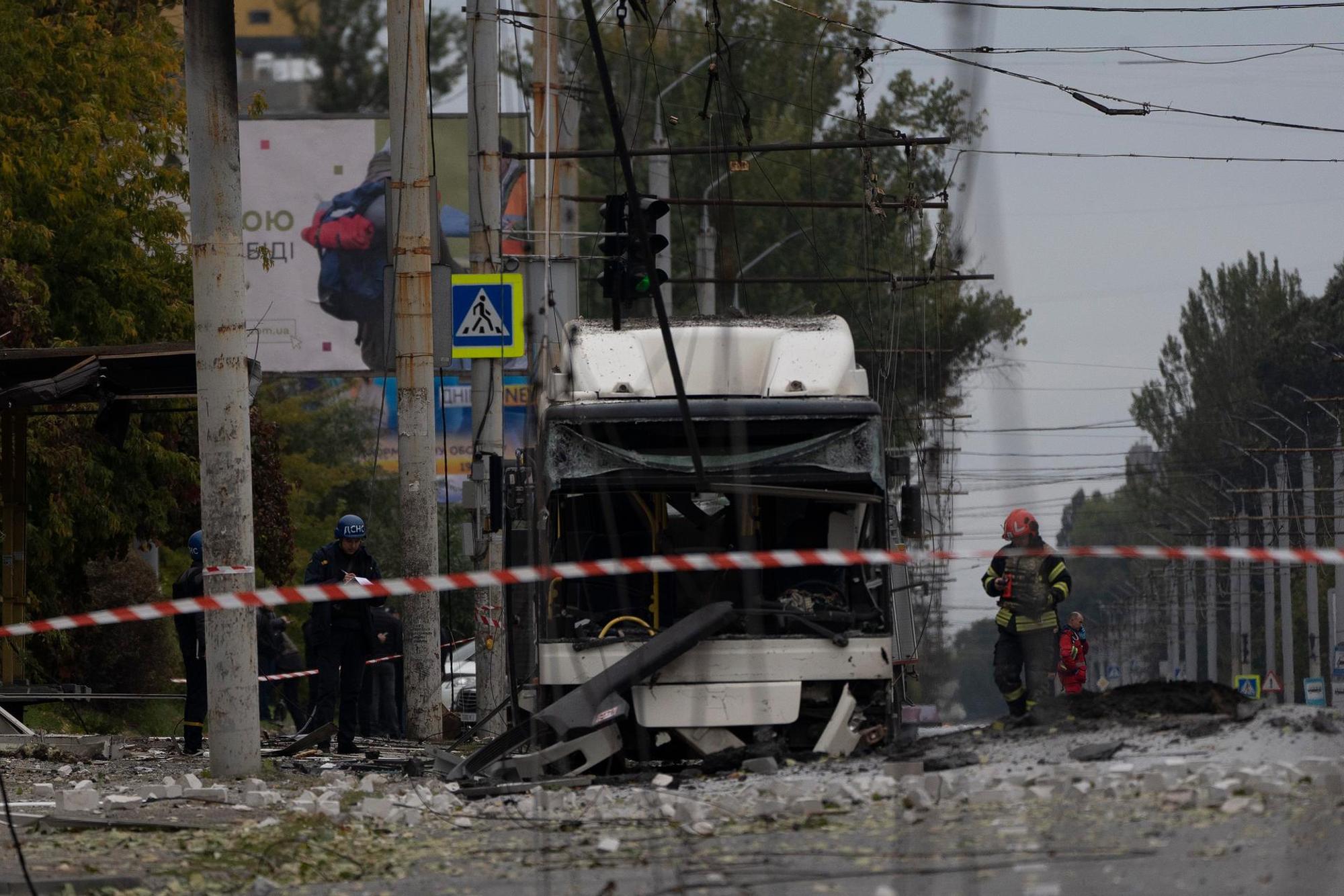 Truck Explosion Dnipro 101022