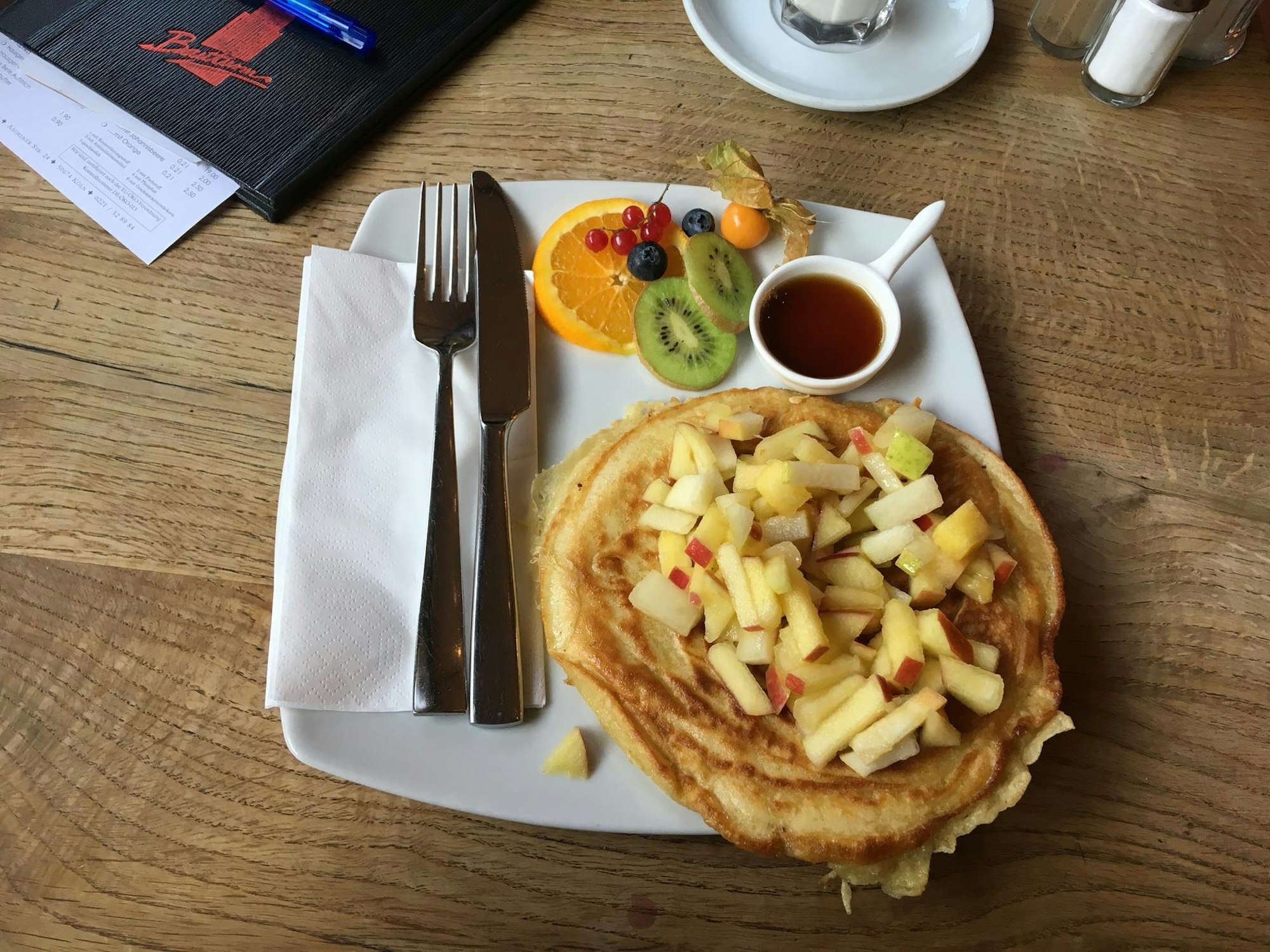Pancakes im Bauturm Laura Klemens