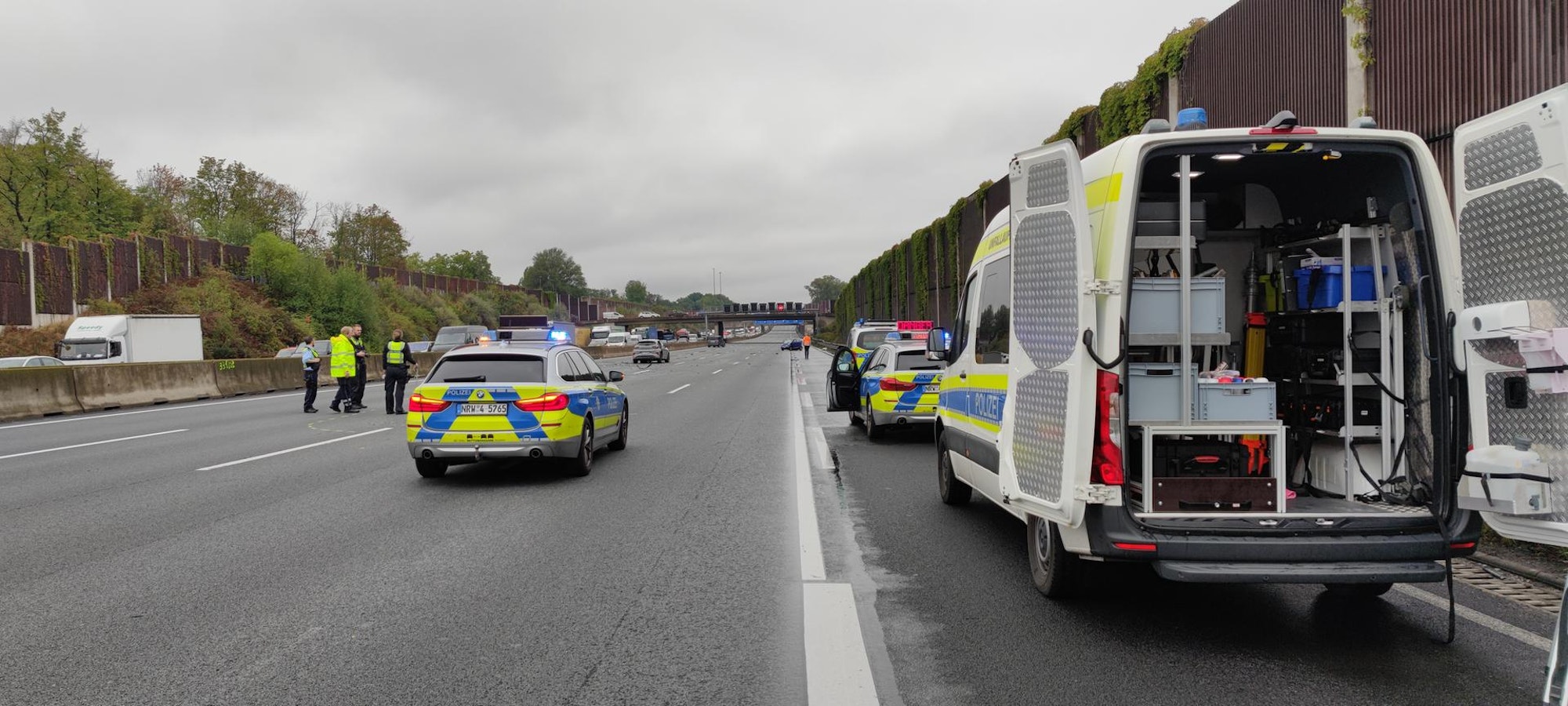Unfall A3 Köln Dellbrück 2 140922
