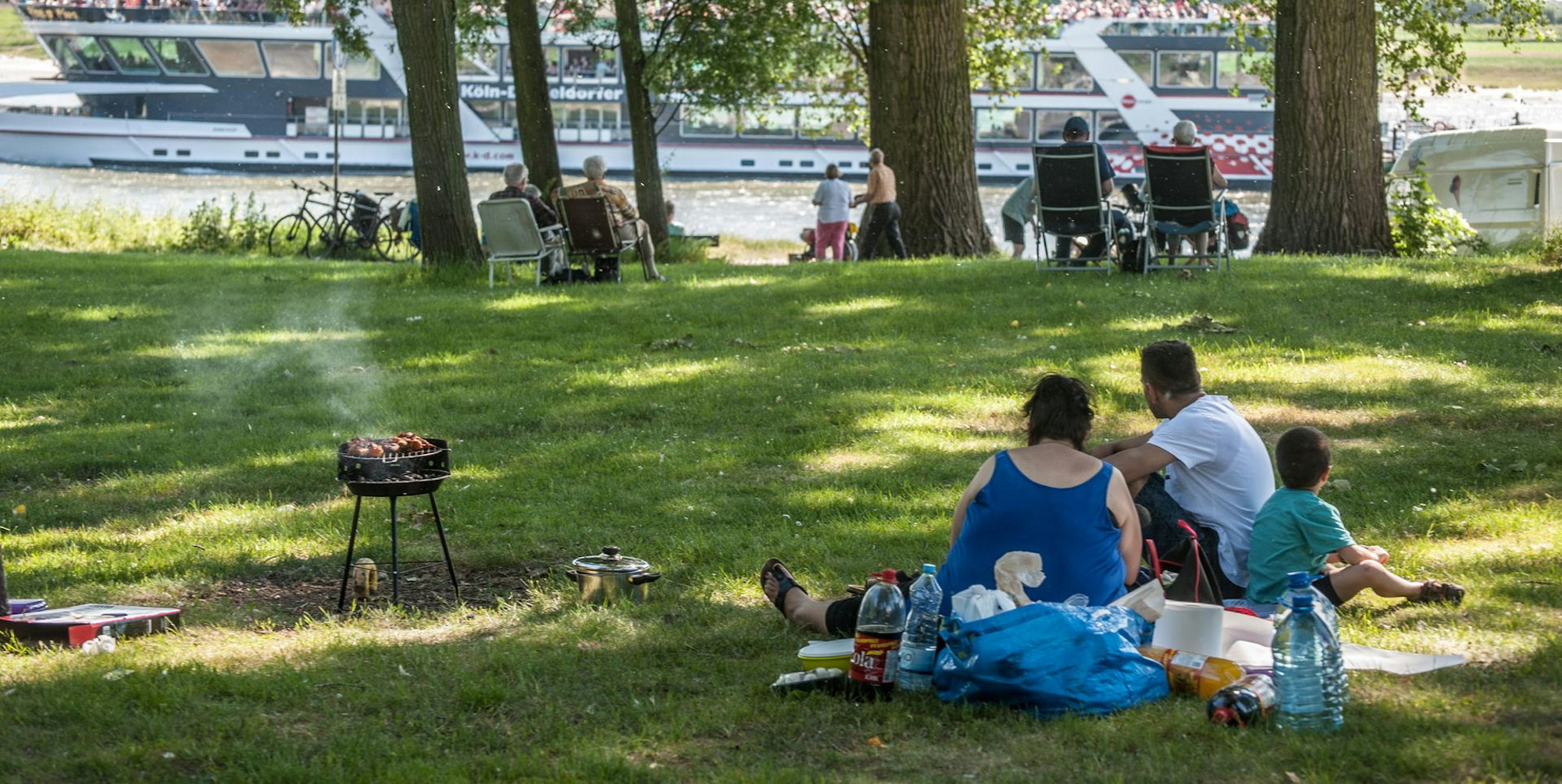 Grillen Hitdorfer Laach Leverkusen 2017