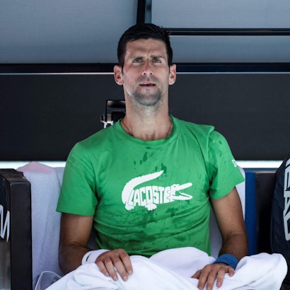 Novak Djokovic AFP 130122