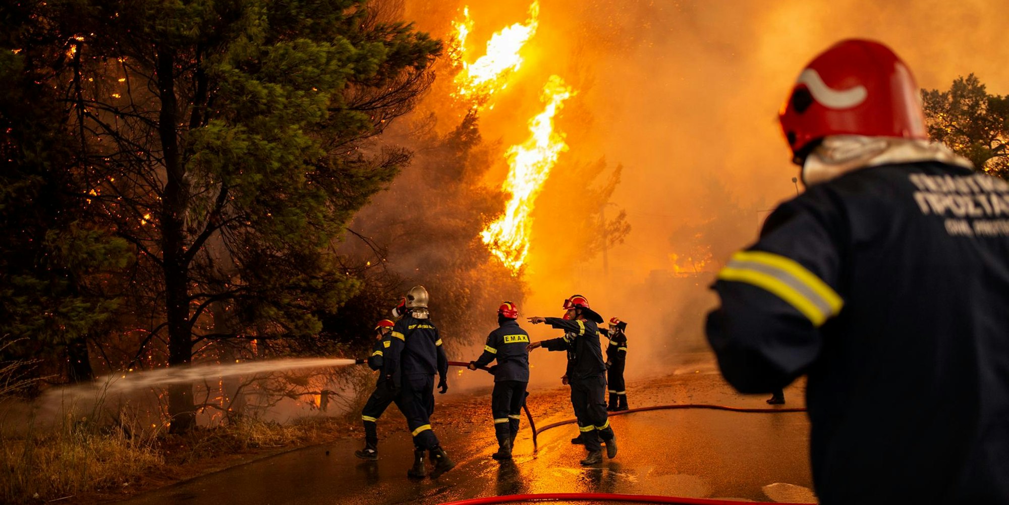 Waldbrände Griechenland3
