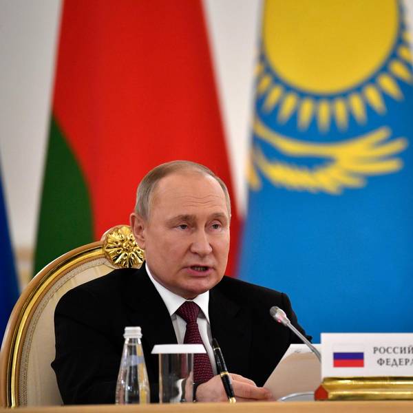 Putin Flaggen