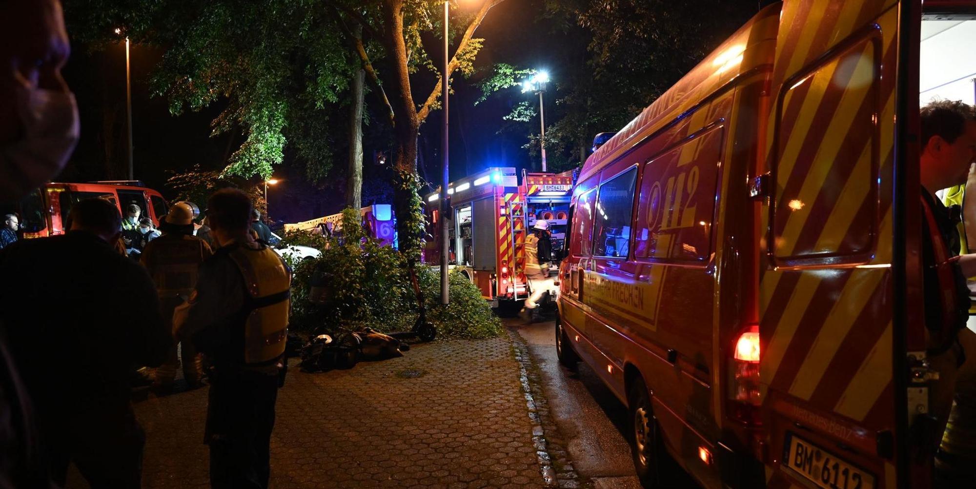 Feuer Geflüchtetenunterkunft Frechen