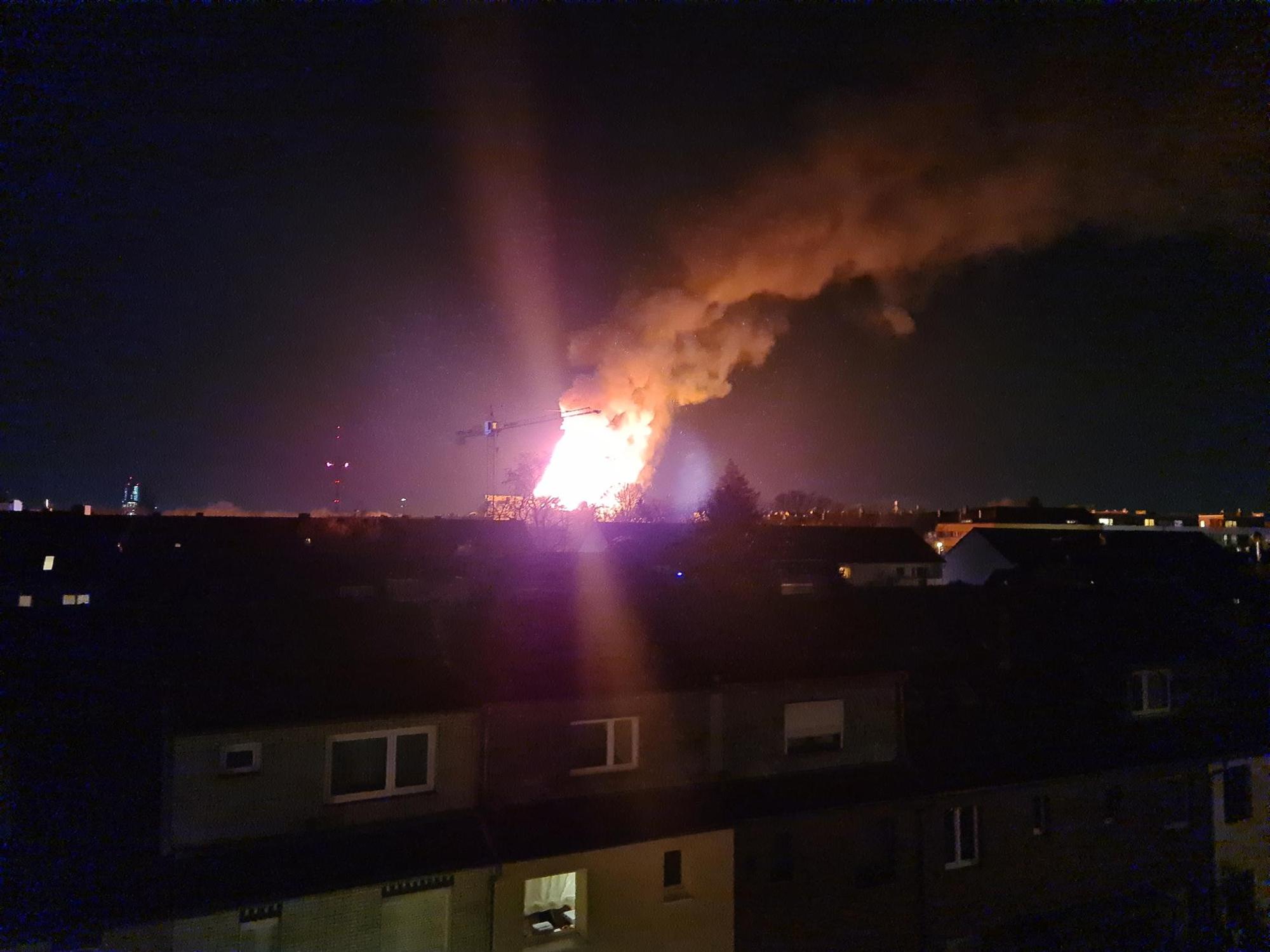 Feuer Borsigstraße