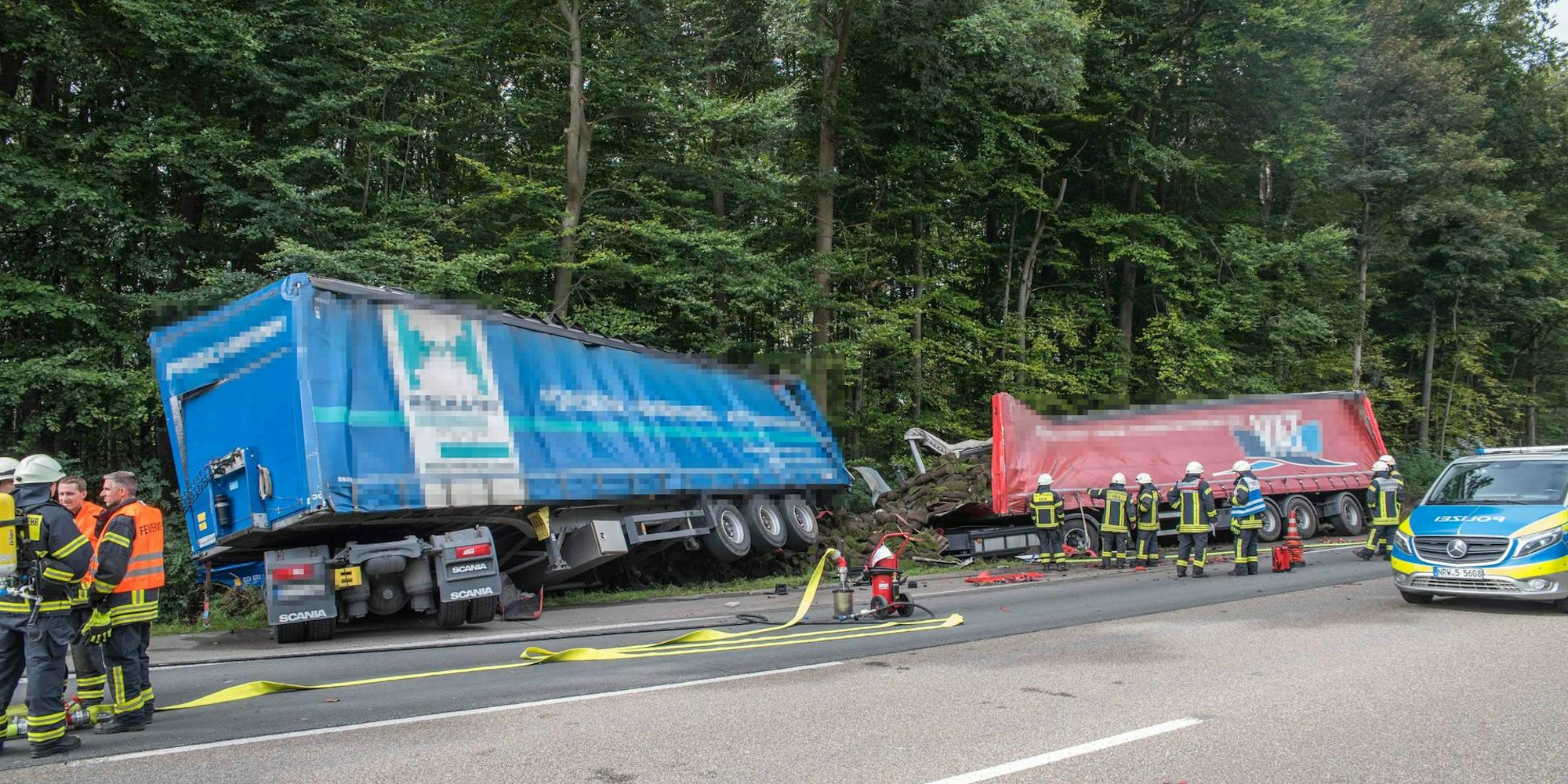 lkw-unfall A4 gepixelt