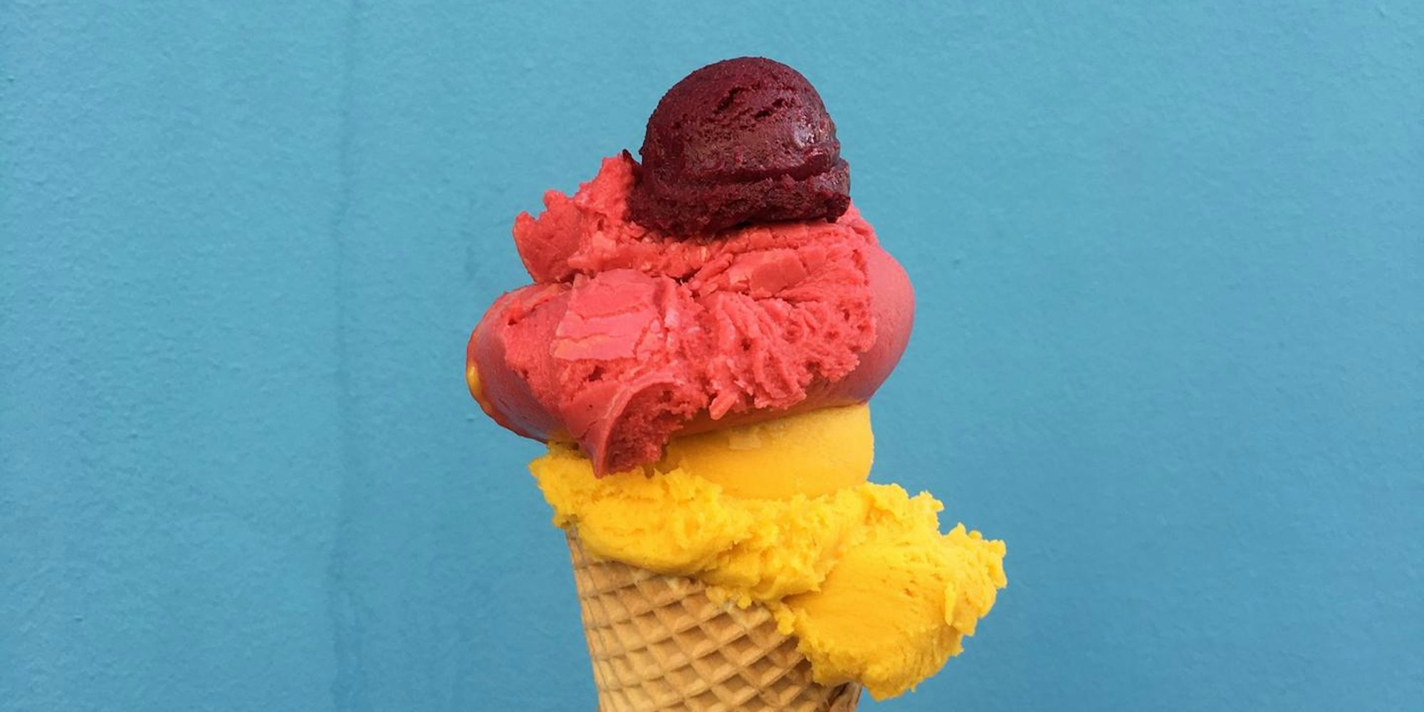 Eis hoch Schmelzpunkt 1 Reiche