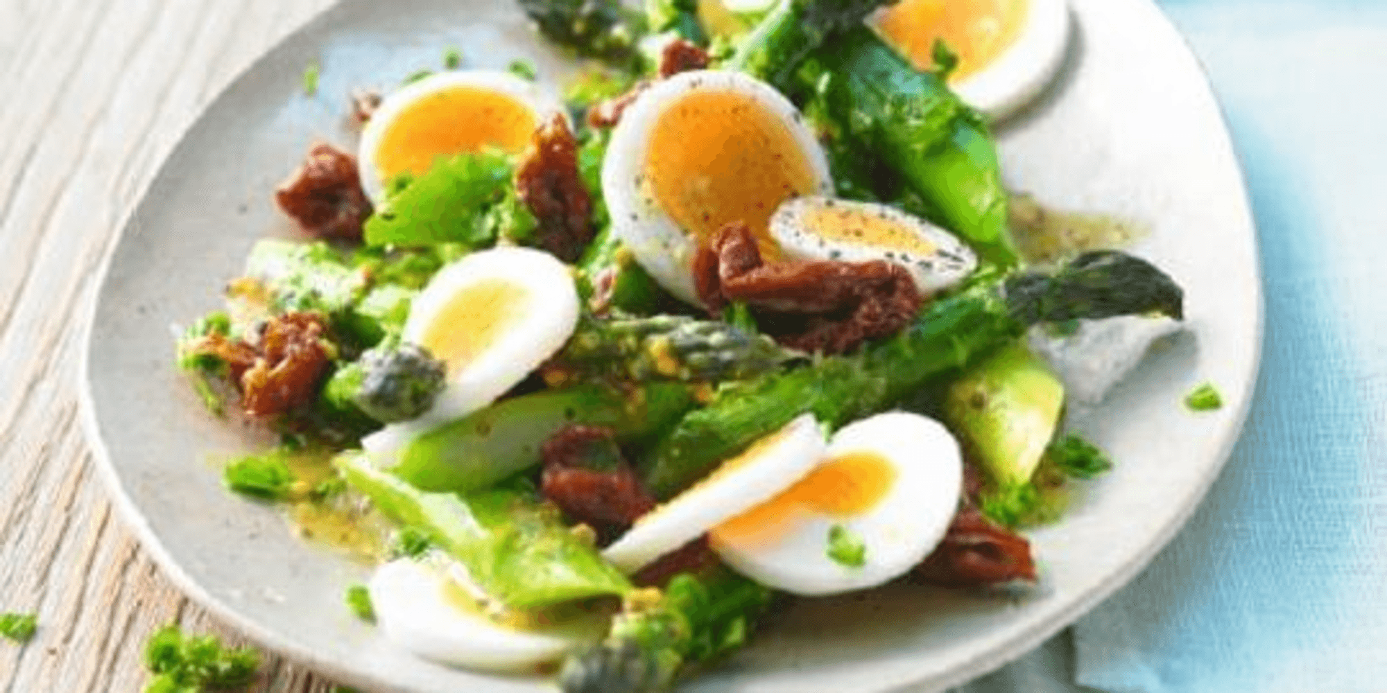 grüner spargel salat rezept der woche