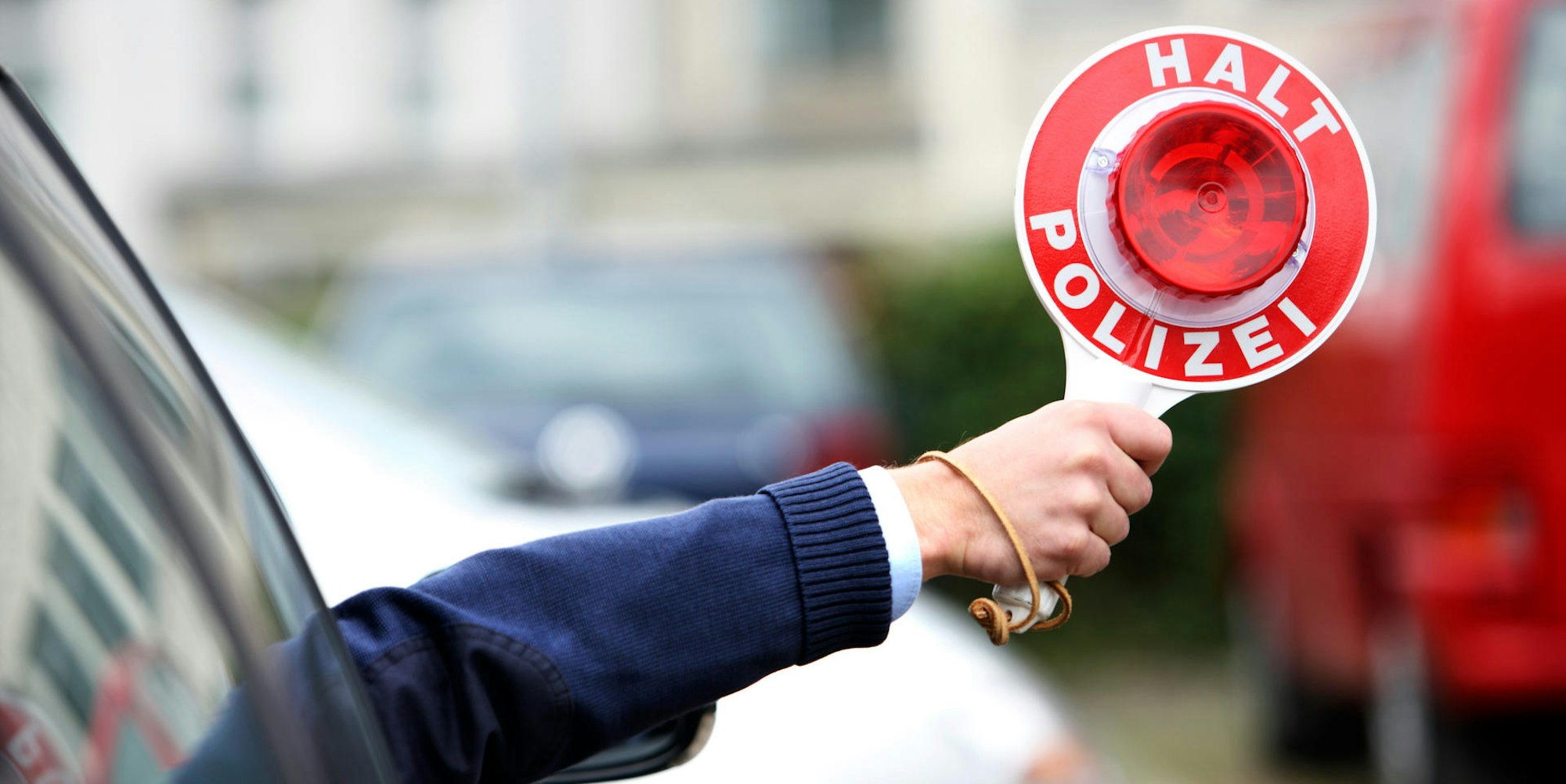 Anhaltesignal Polizei