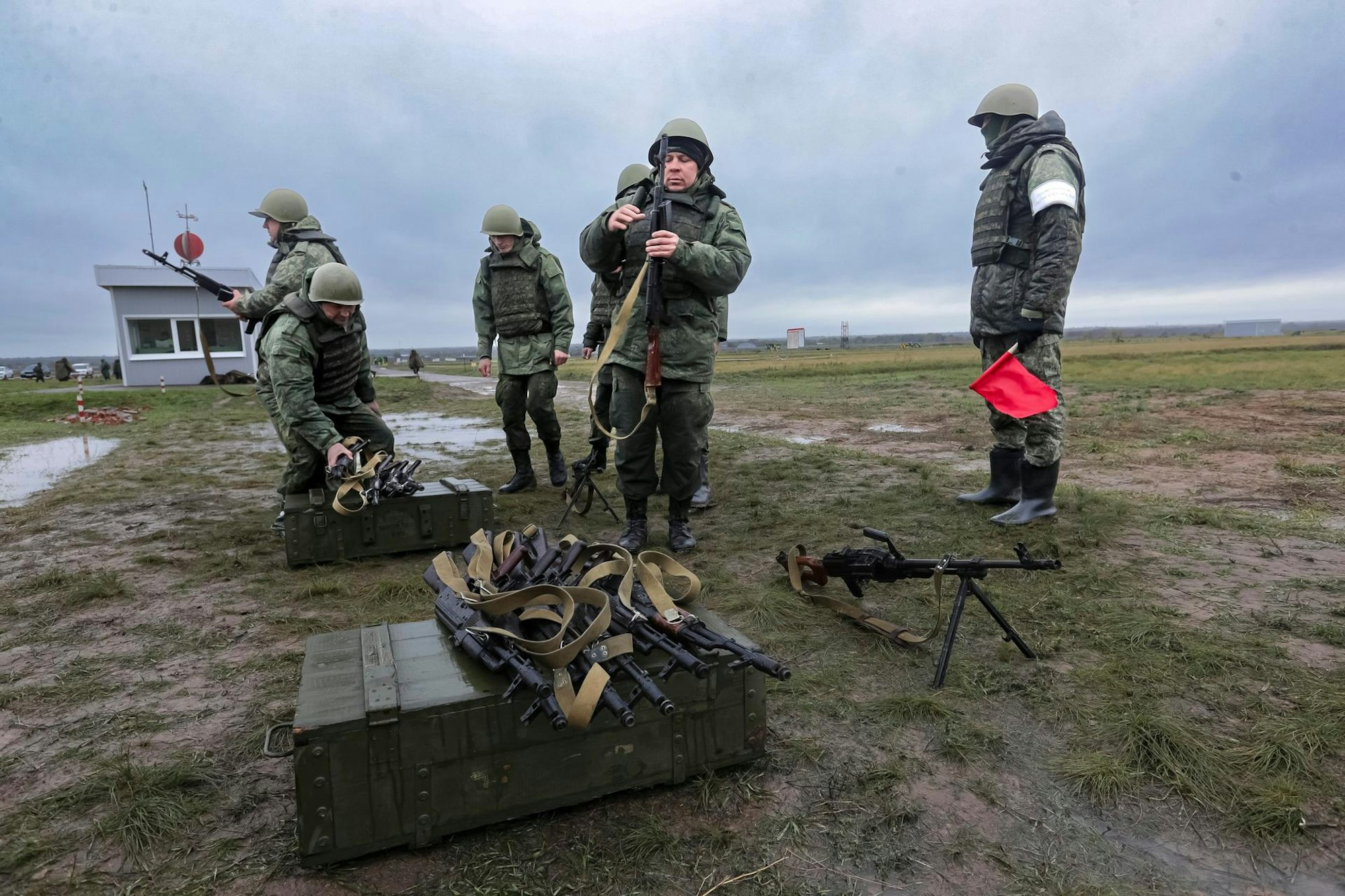 Übung Militär Russland