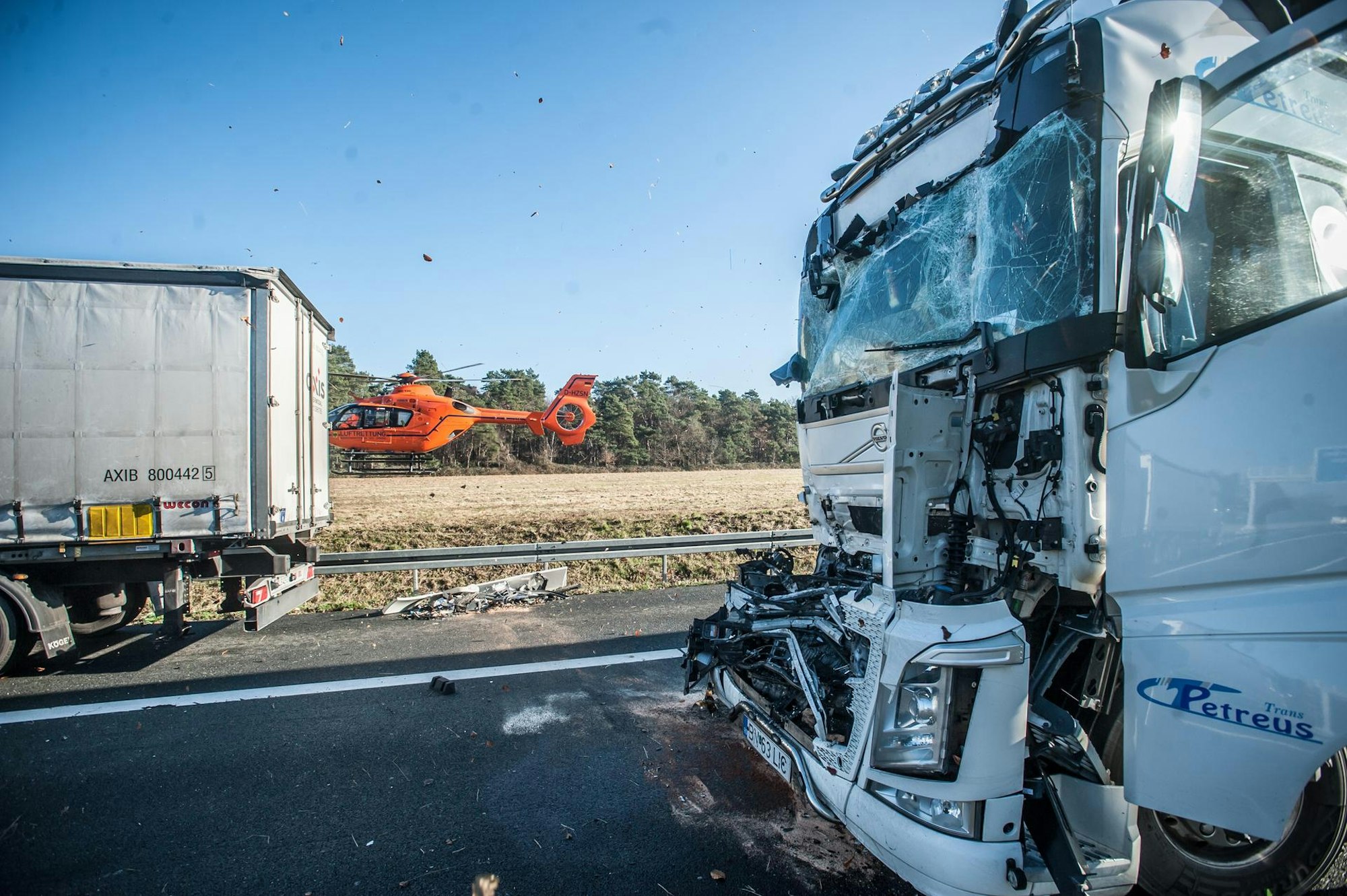 Unfall A3 Lkw 11 Januar 22_001