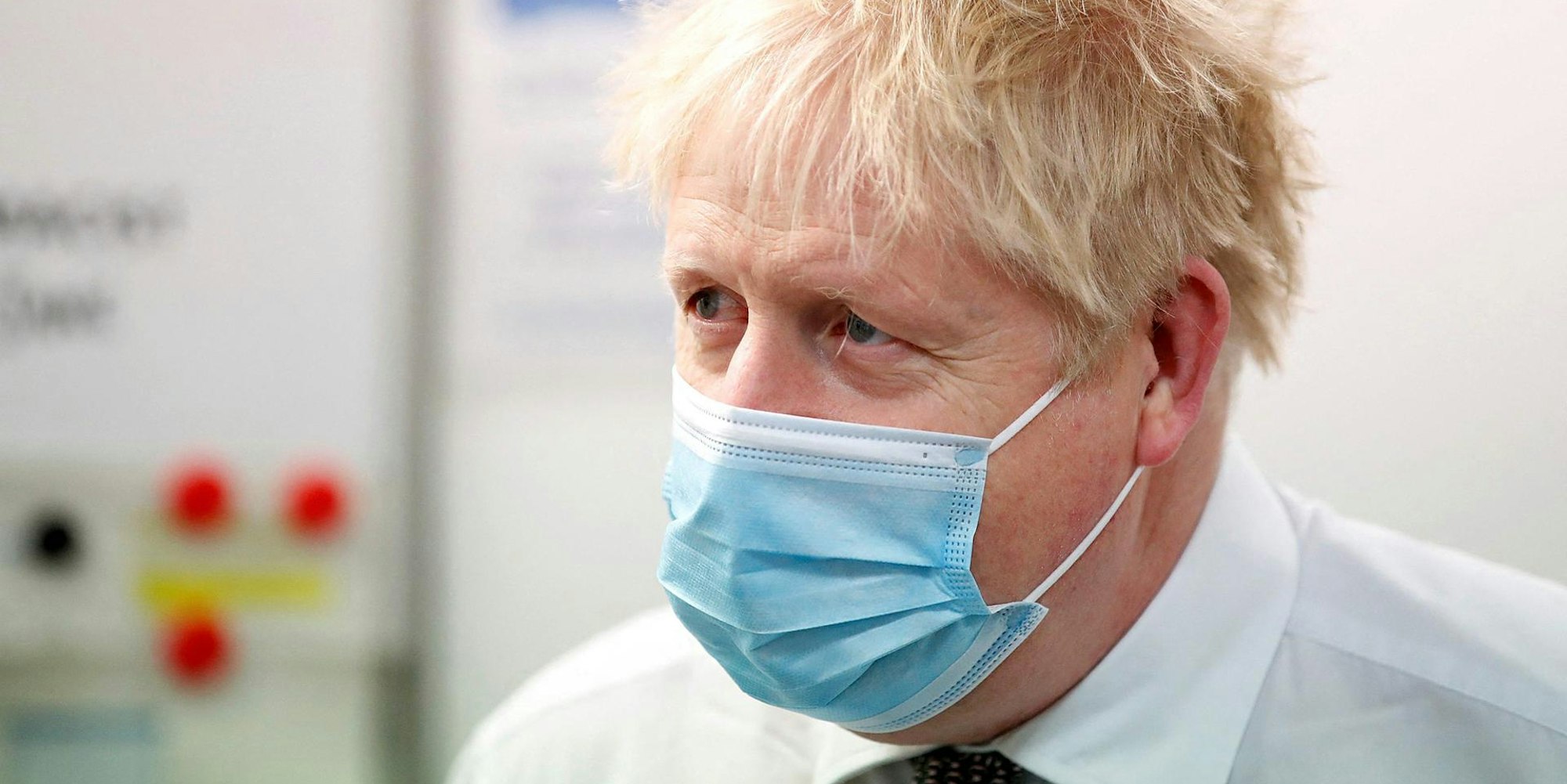 060122 Boris Johnson Impfzentrum