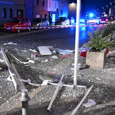 Geldautomat gesprengt