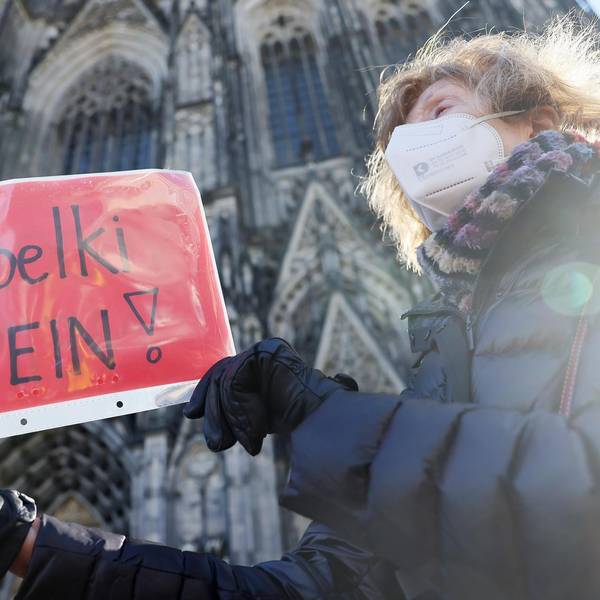 Protest gegen Woelki