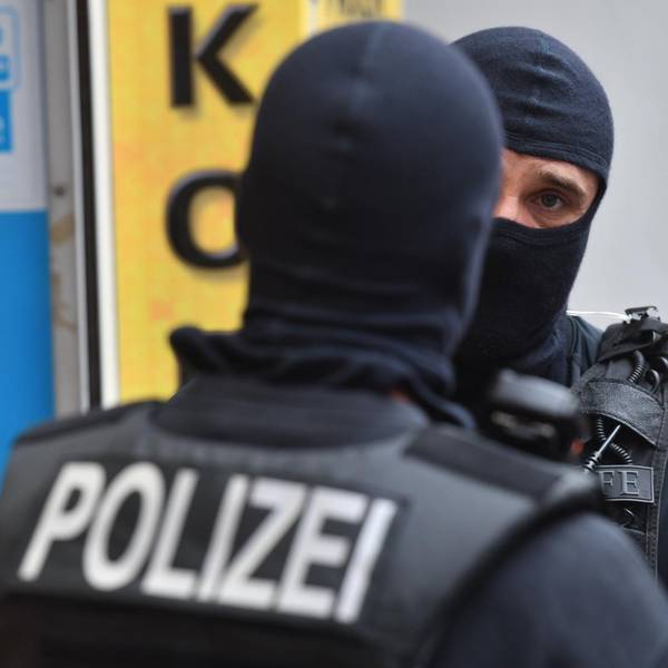 Polizei Sturmhauben dpa