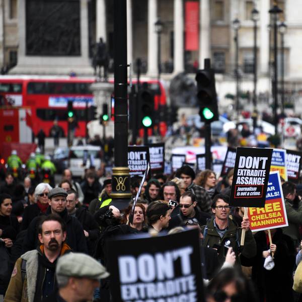 Assange-Demo London