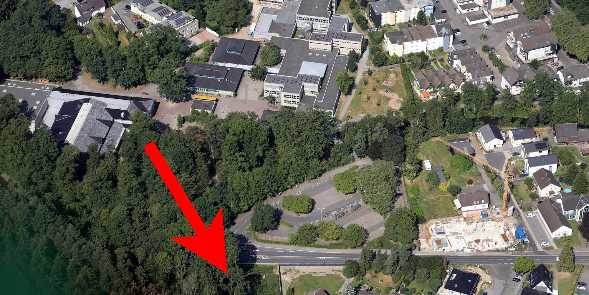 Parkplatz Pfeil Odenthal