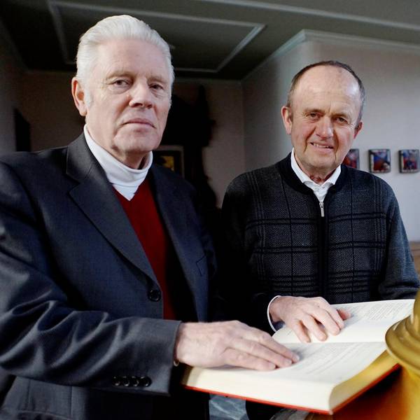 Willi Hoffsümmer (l.) und Gerhard Dane