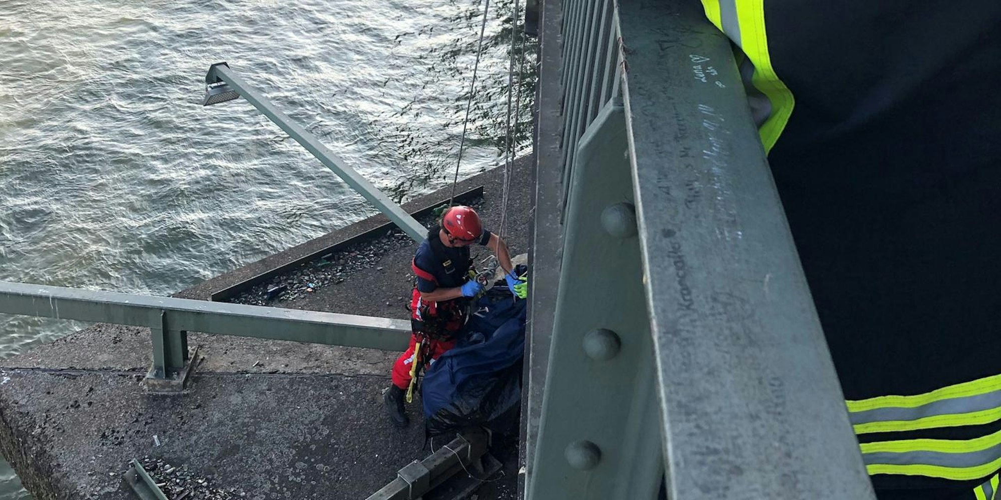 Einsatz HohenzollernBrücke