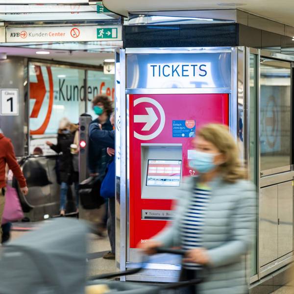 KVB Tickets Automat Köln