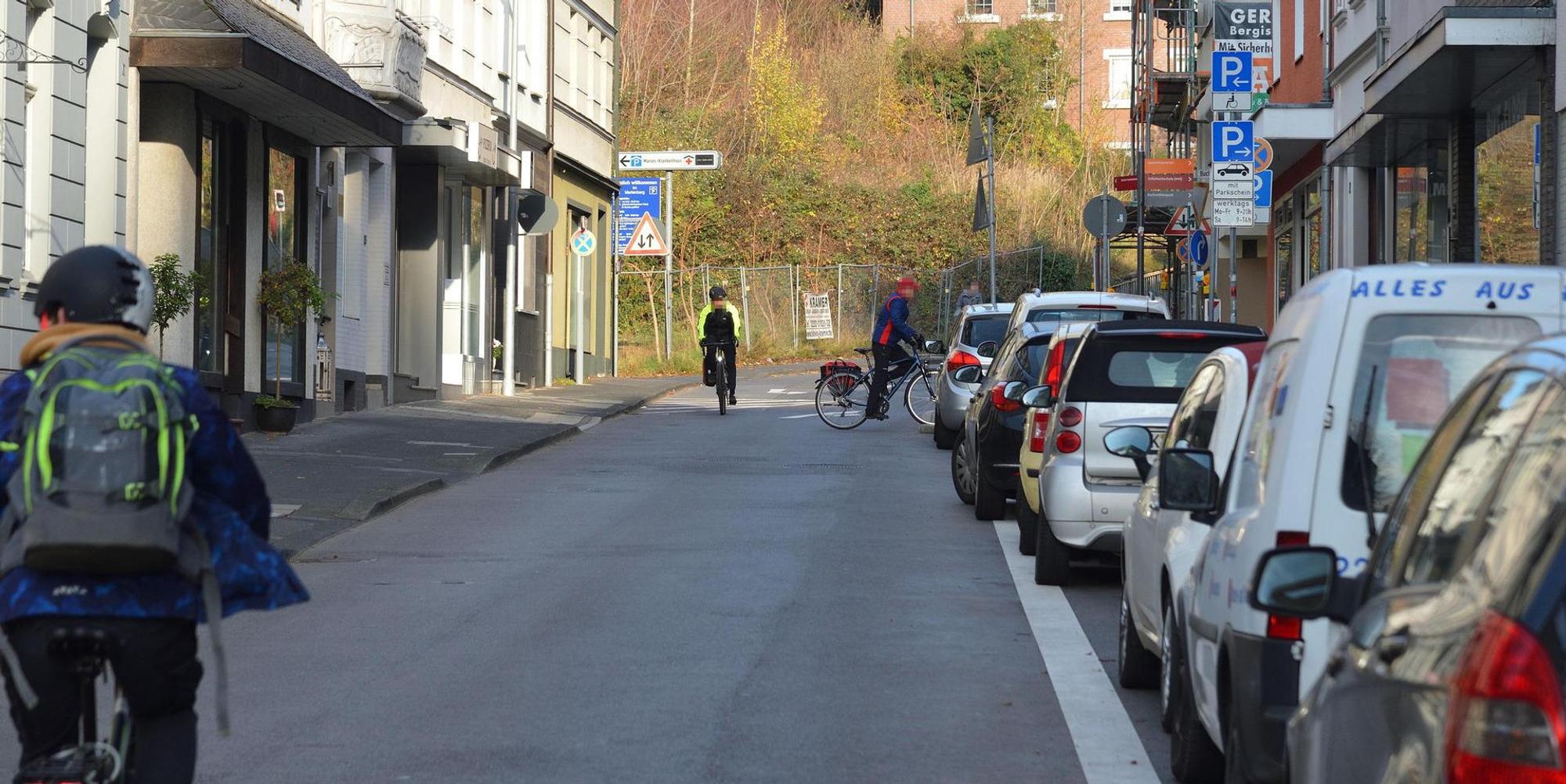 Laurentiusstrasse_Radfahrer