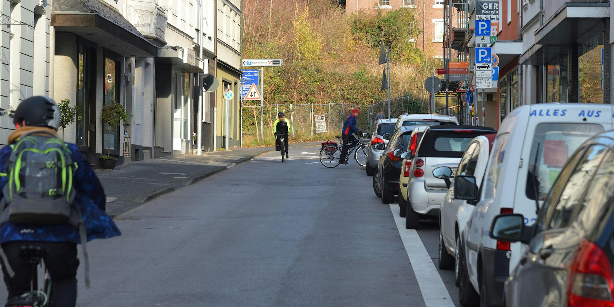 Laurentiusstrasse_Radfahrer