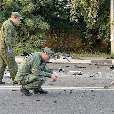 Explosion Russland Anschlag 210822