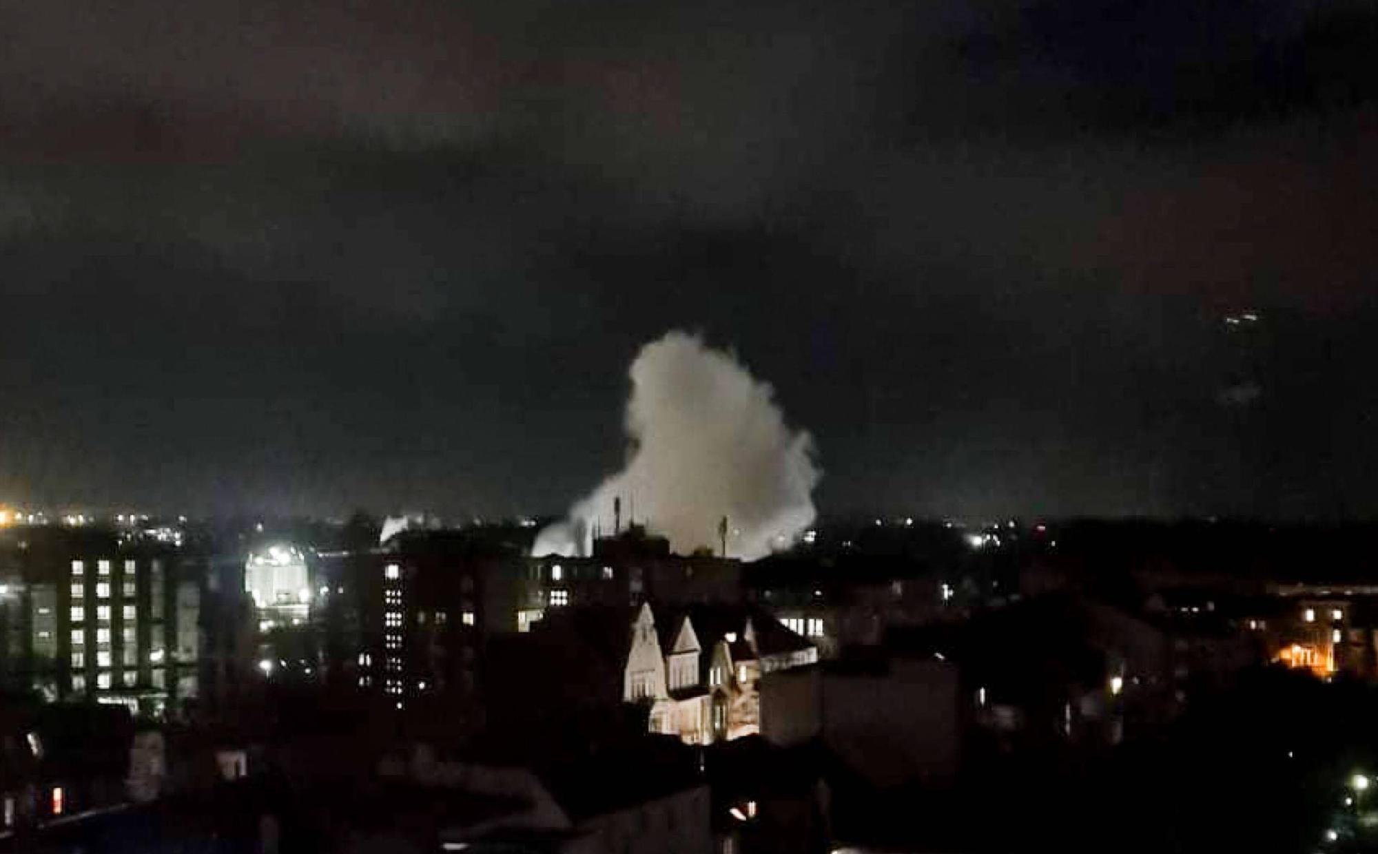 Chempark Explosion dpa