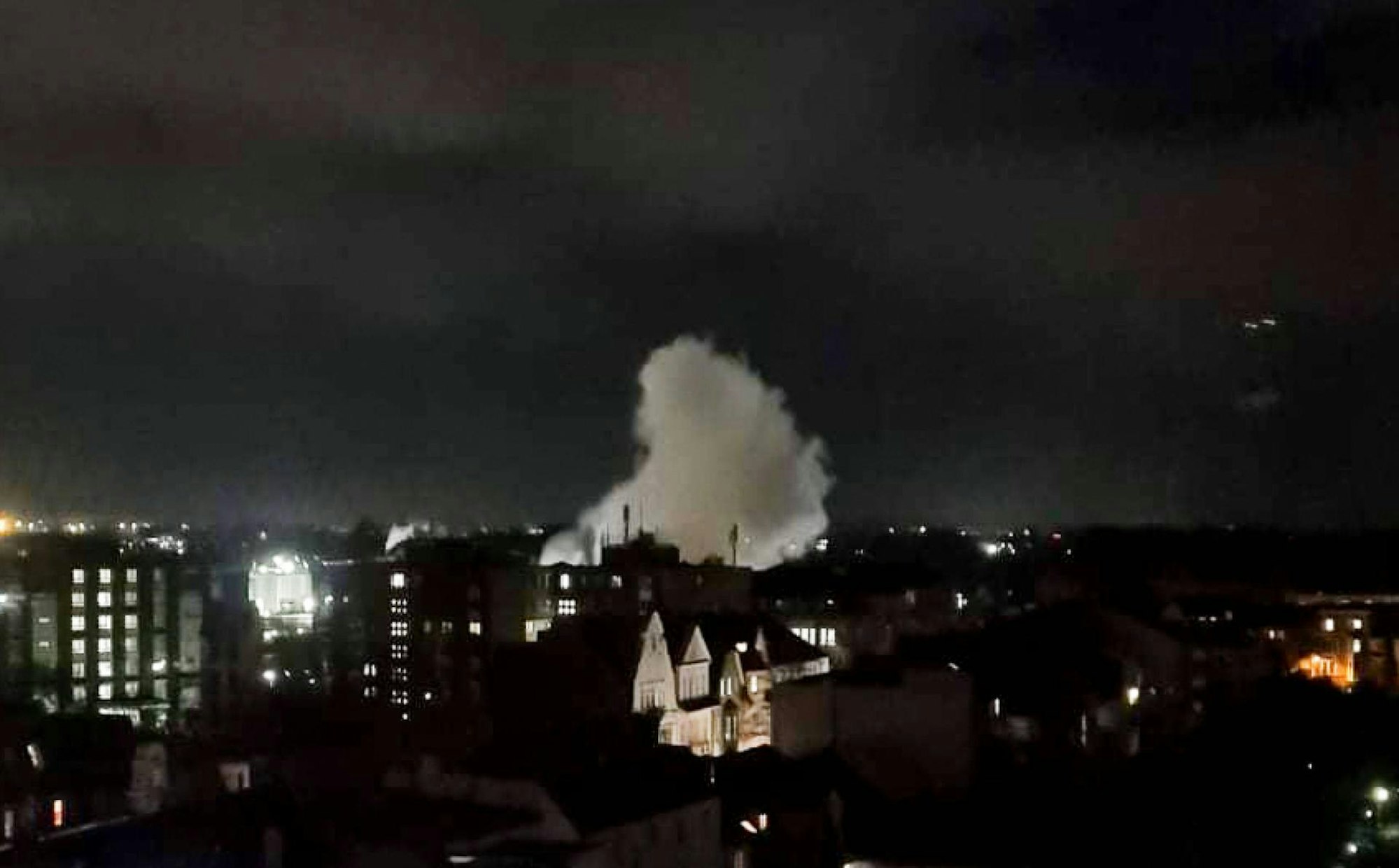 Chempark Explosion dpa