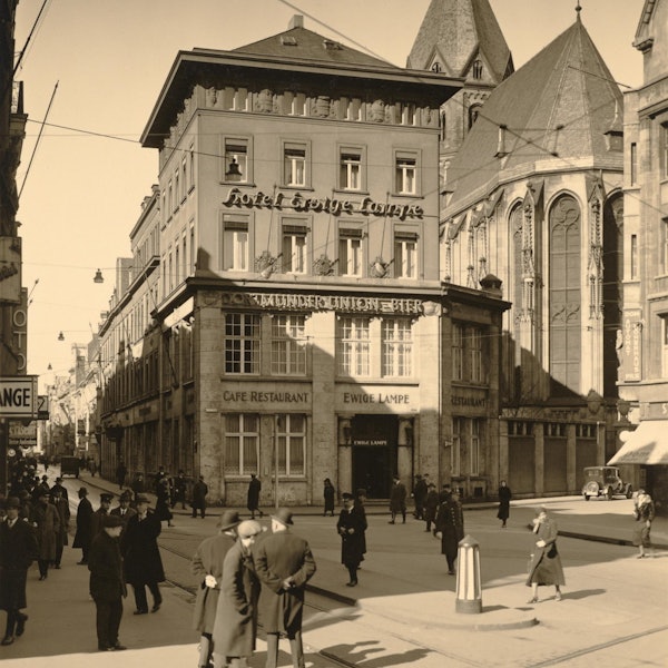 Köln früher und heute St. Andreas 1920