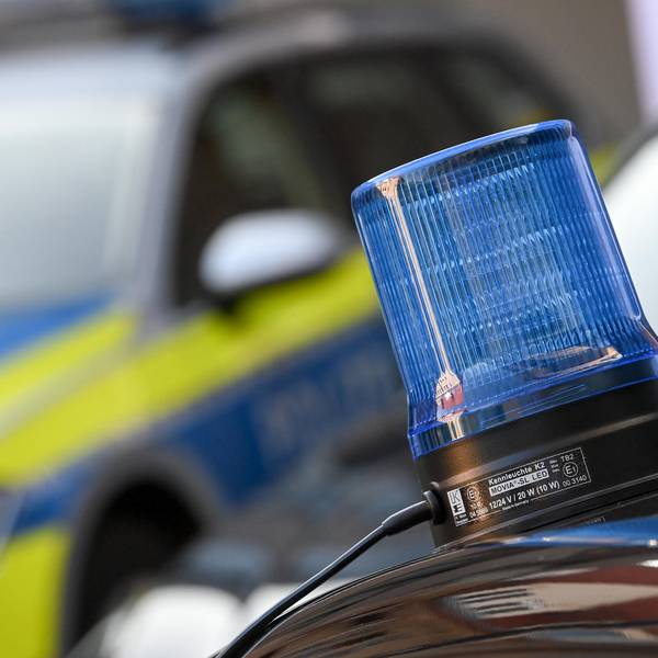 Blaulicht Polizei dpa