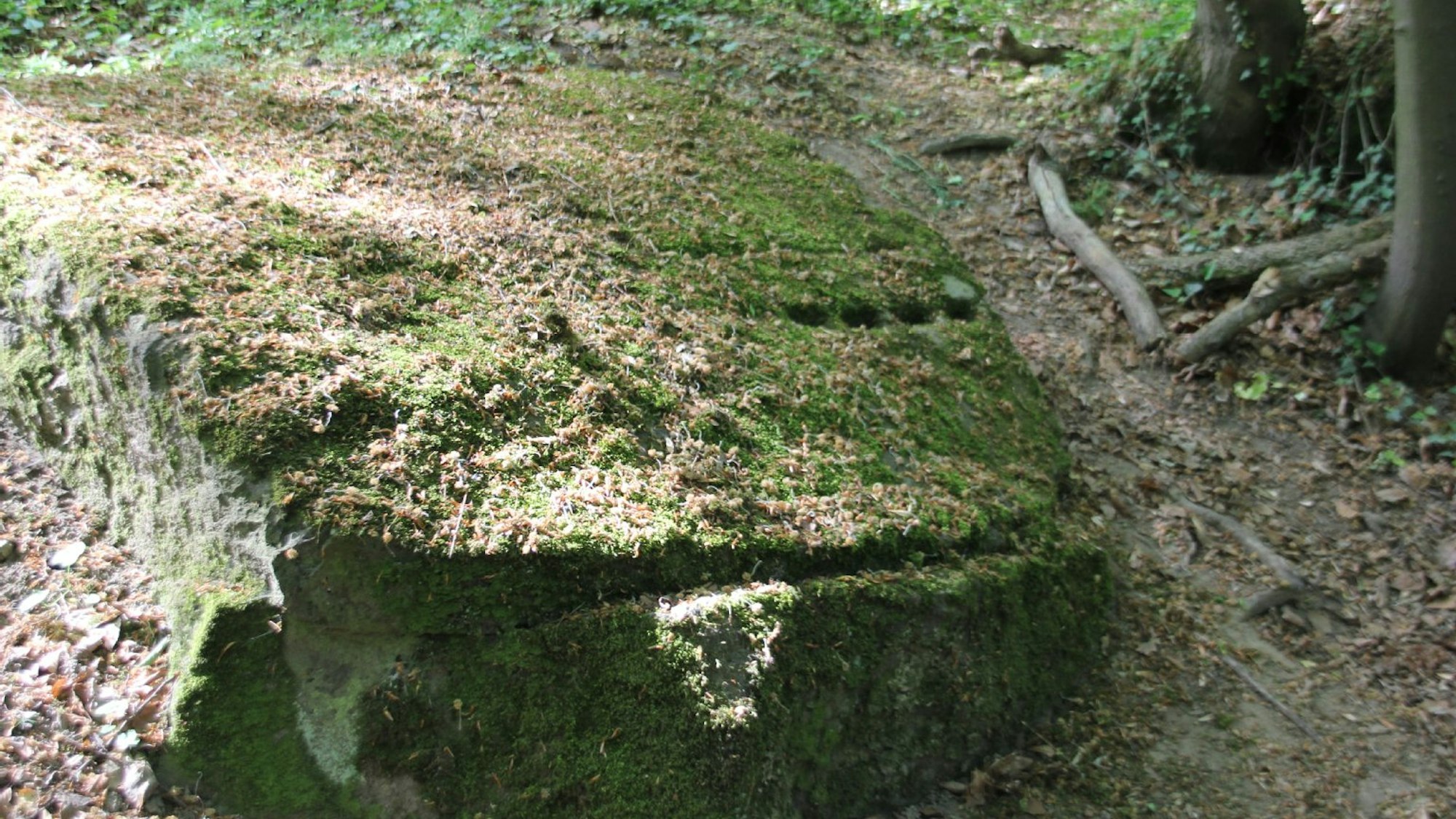 Mauerley - römische Arbeitsspuren