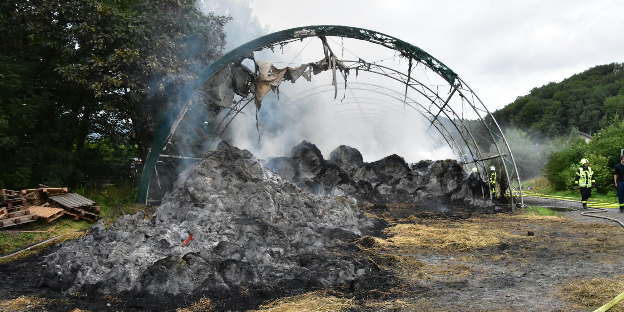 Brand Windeck Scheune