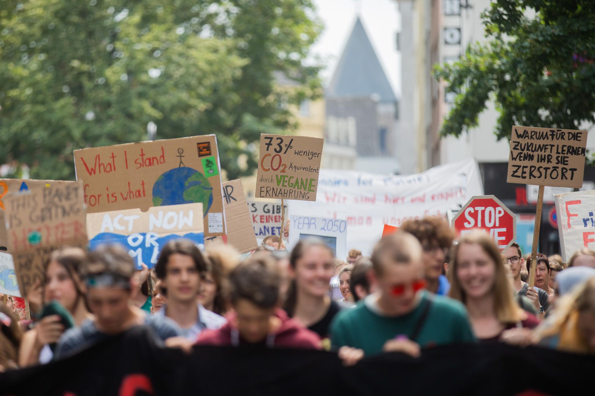 FFF Protest Köln Symbolbild