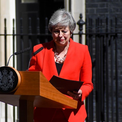 Theresa May Statement London