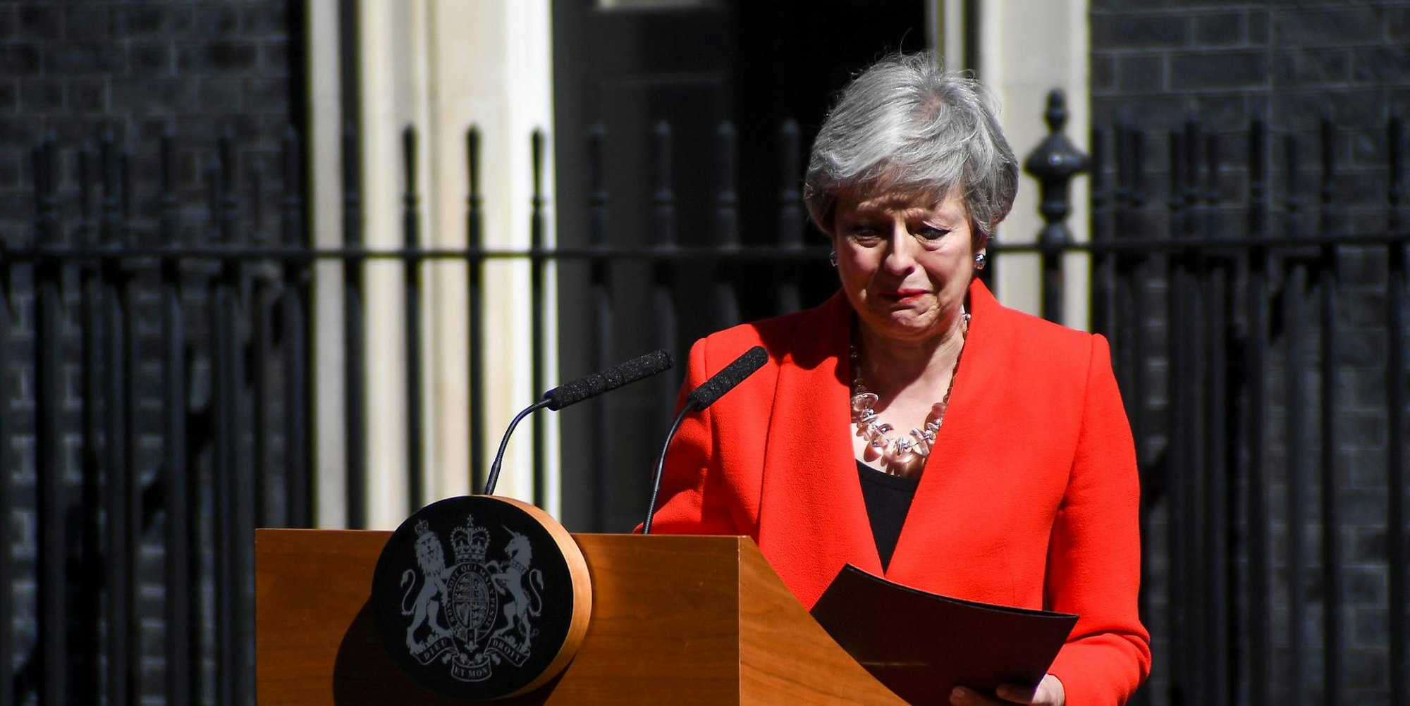 Theresa May Statement London