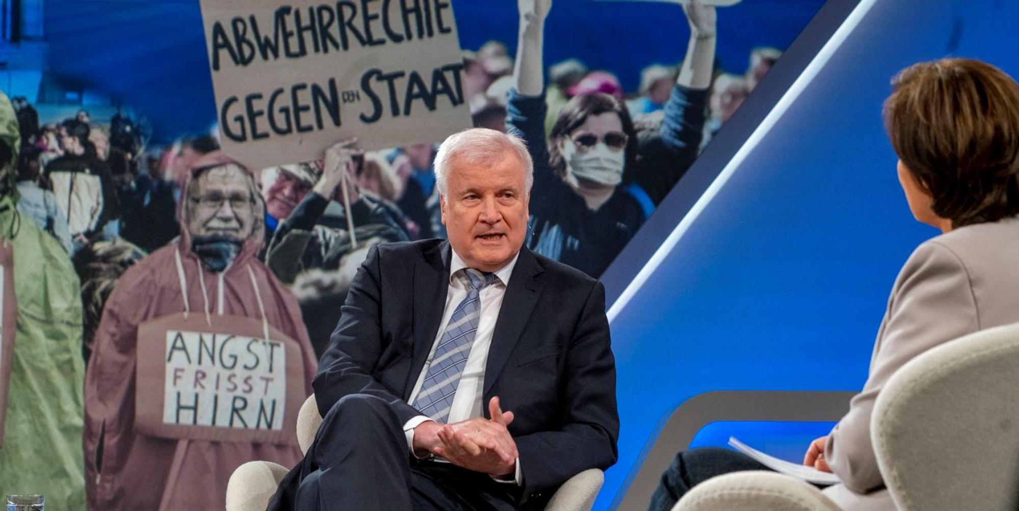 seehofer bei Maischberger