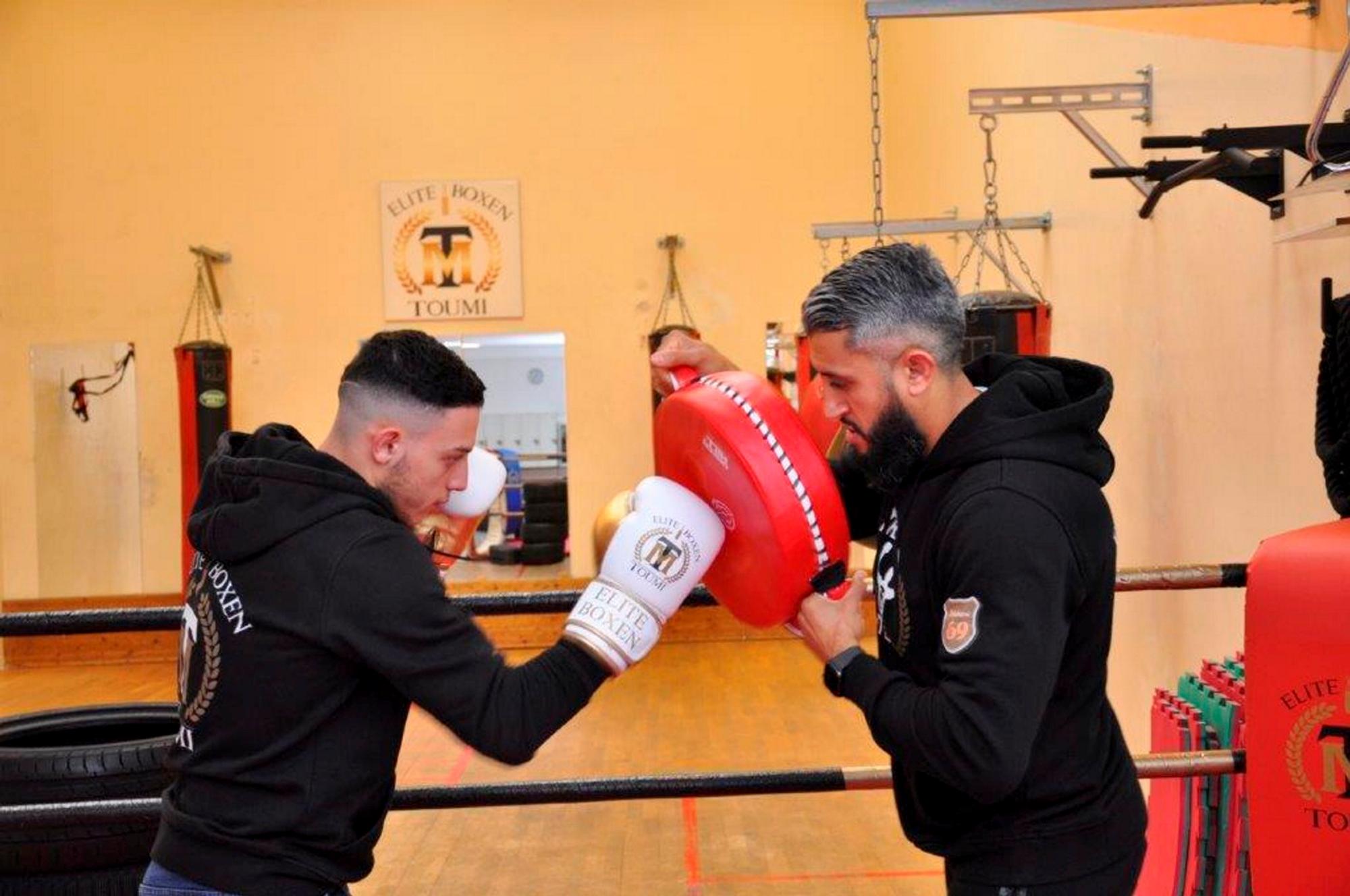 Boxer Mohamad Naji Kharita