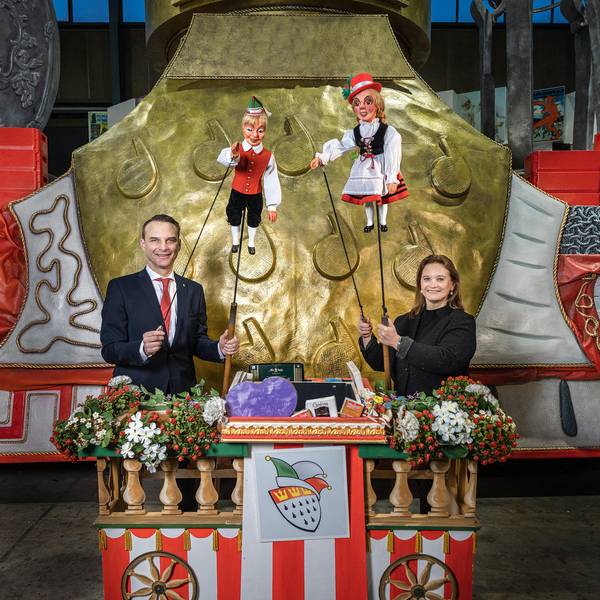 Rosenmontagszug in Miniatur