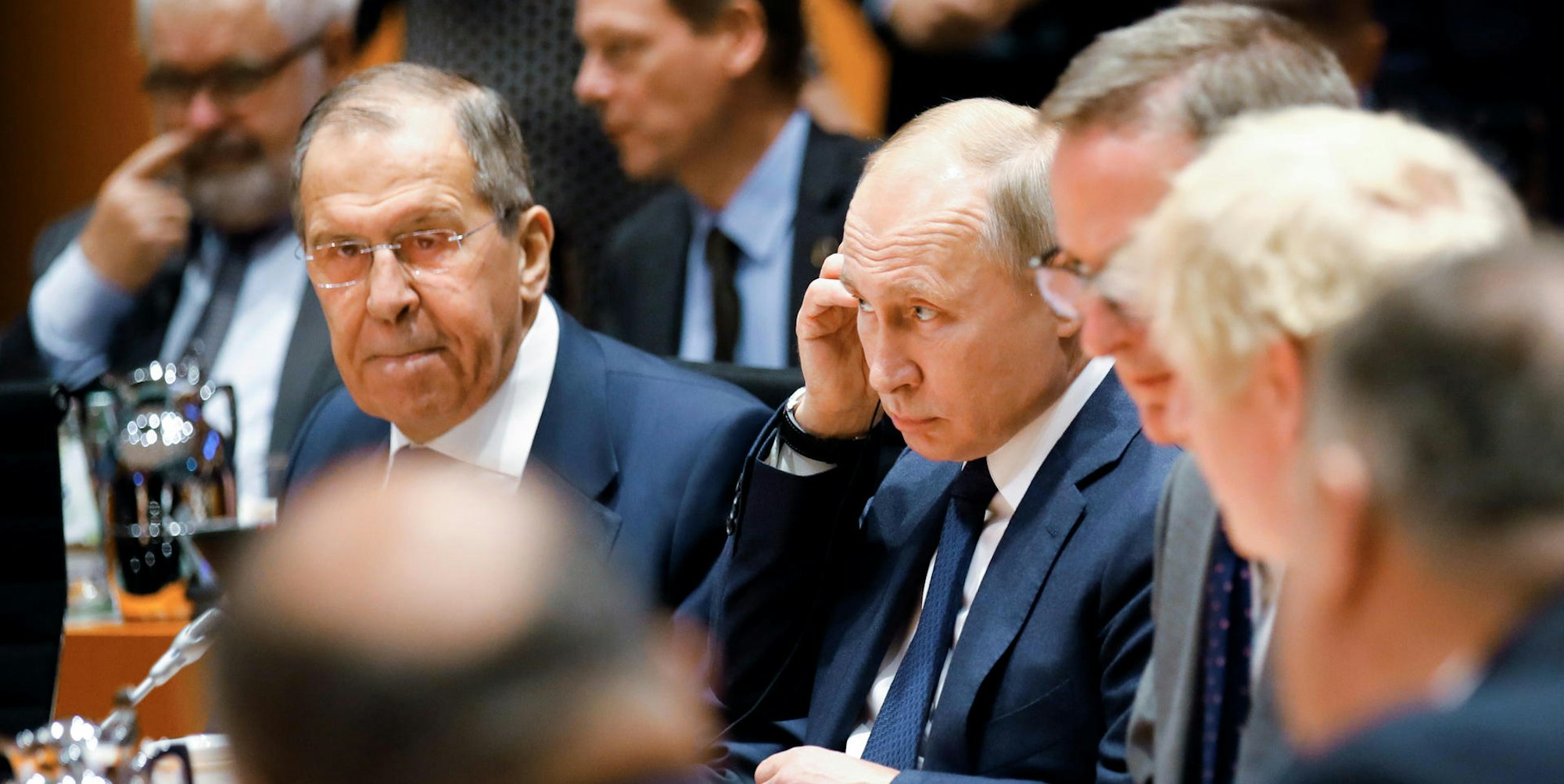 Putin und Lawrow Archiv 250222