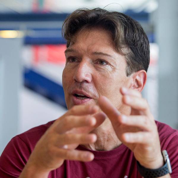 Haie-Trainer Uwe Krupp BAUSE