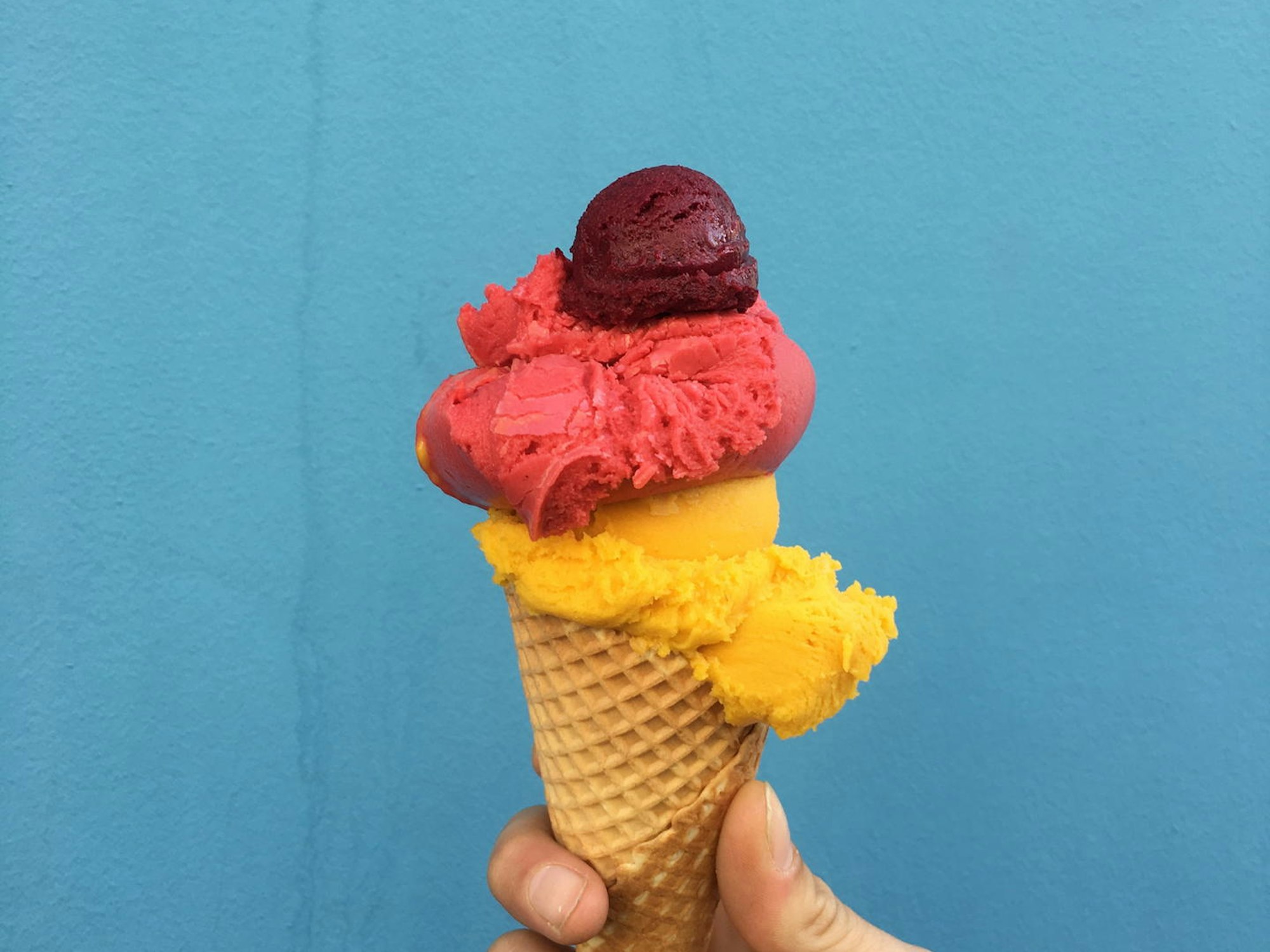 Eis hoch Schmelzpunkt Reiche