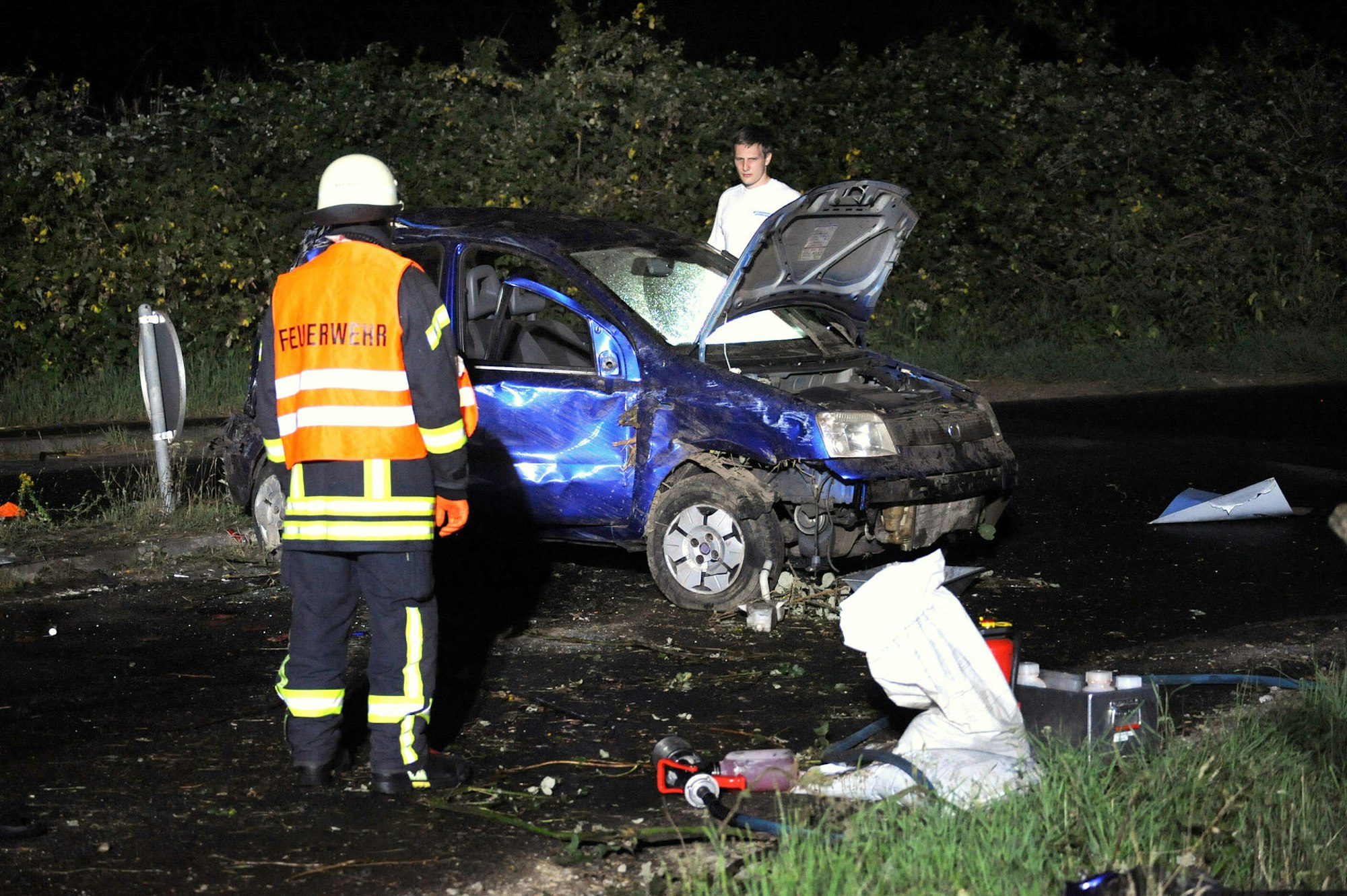 Unfall Rheindorf 2