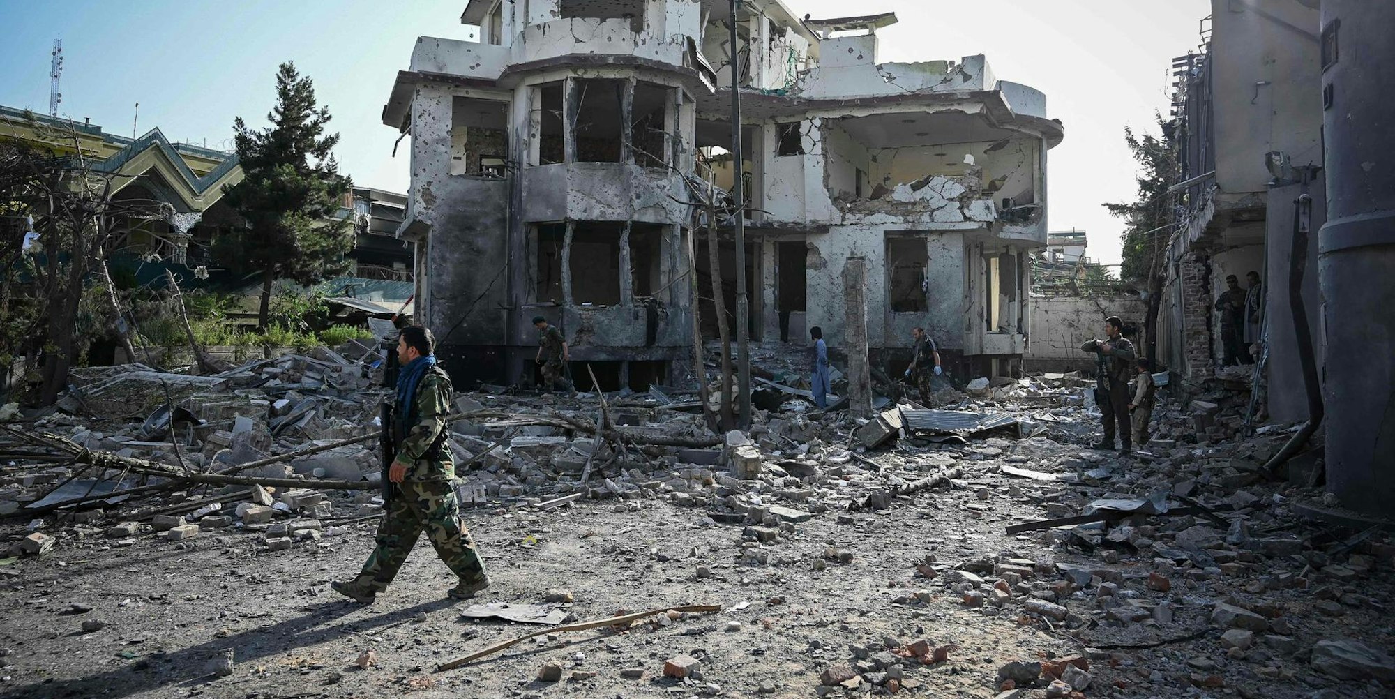 Afghanistan Explosion Autobombe