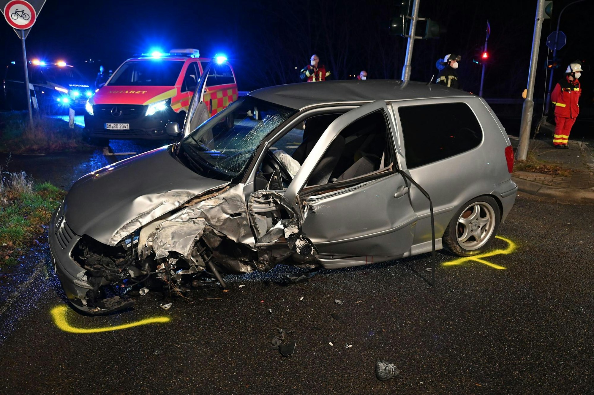 Unfall Bergheim L276 Detail
