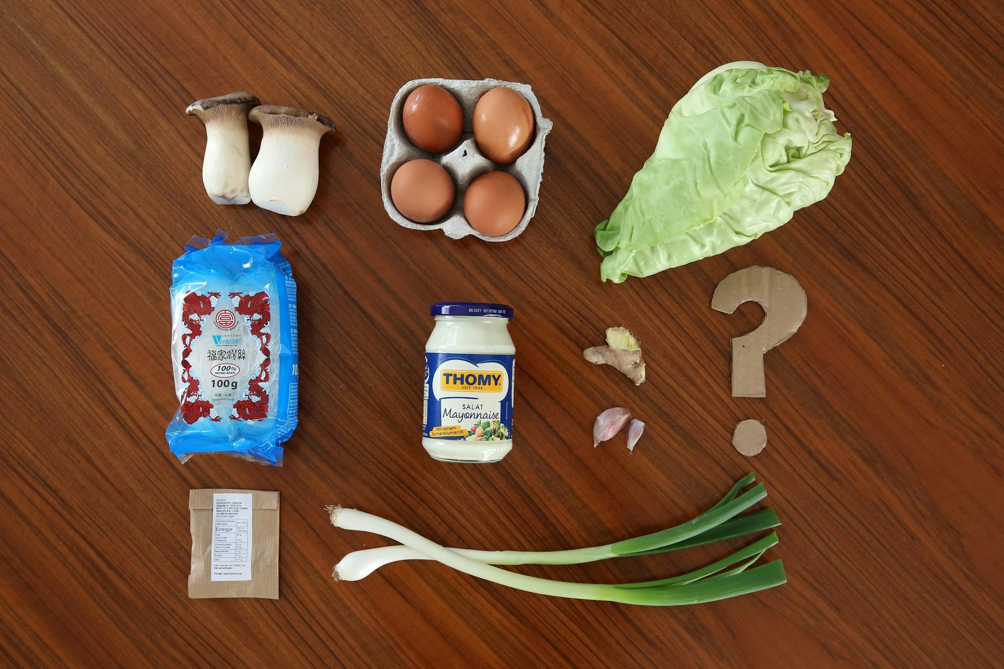 floss test kochbox zutaten pilze eier