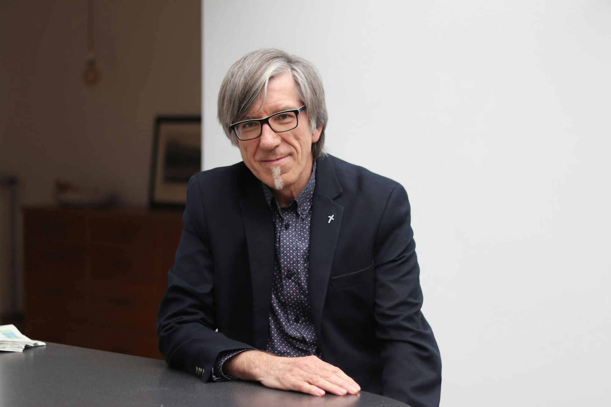 Friedrich Stiller, evangelischer Pfarrer und Sprecher des Arbeitskreises gegen Rechtsextremismus