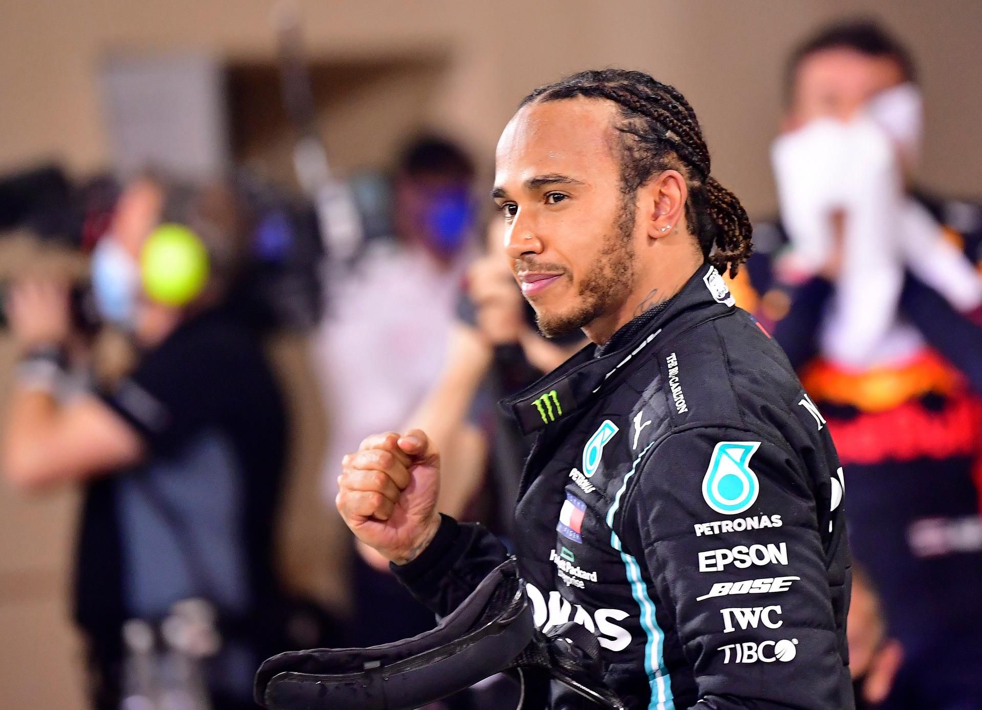 Lewis Hamilton hat Corona
