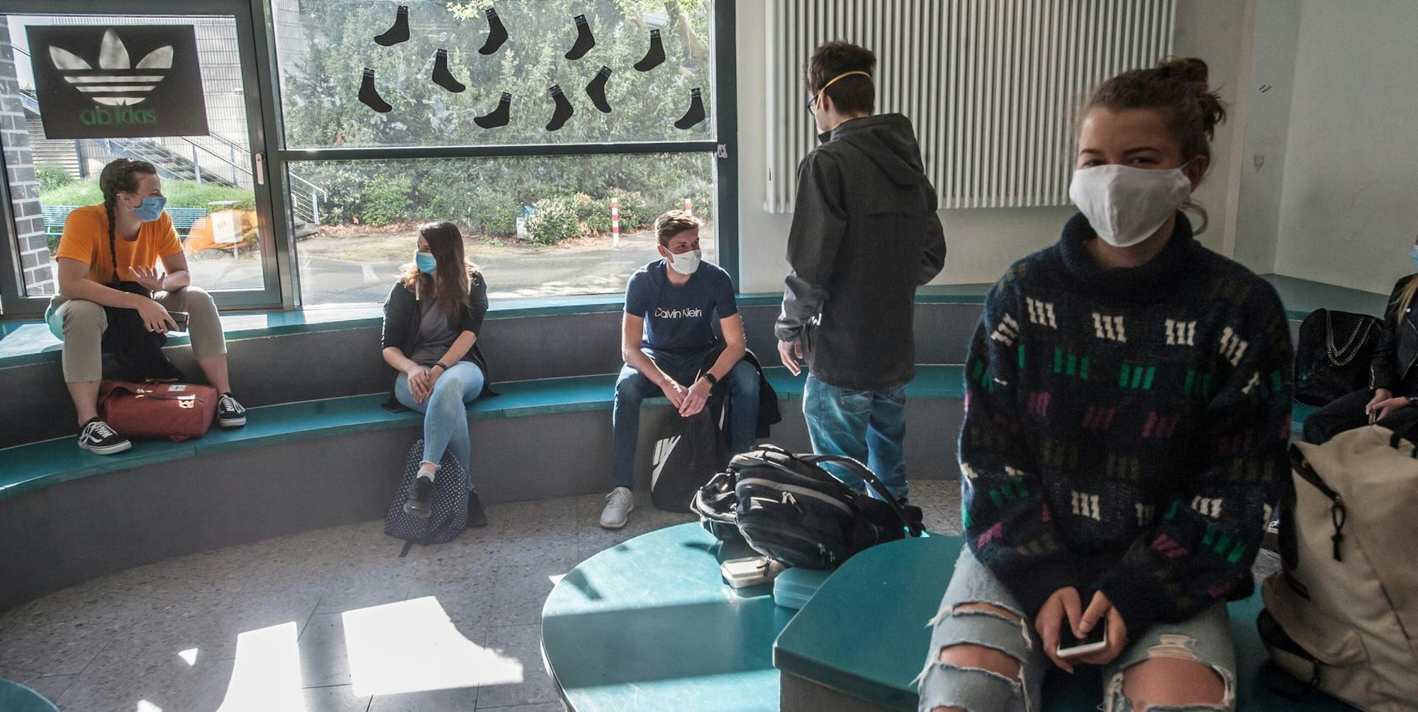 Leverkusen Schule Corona Symbol_001