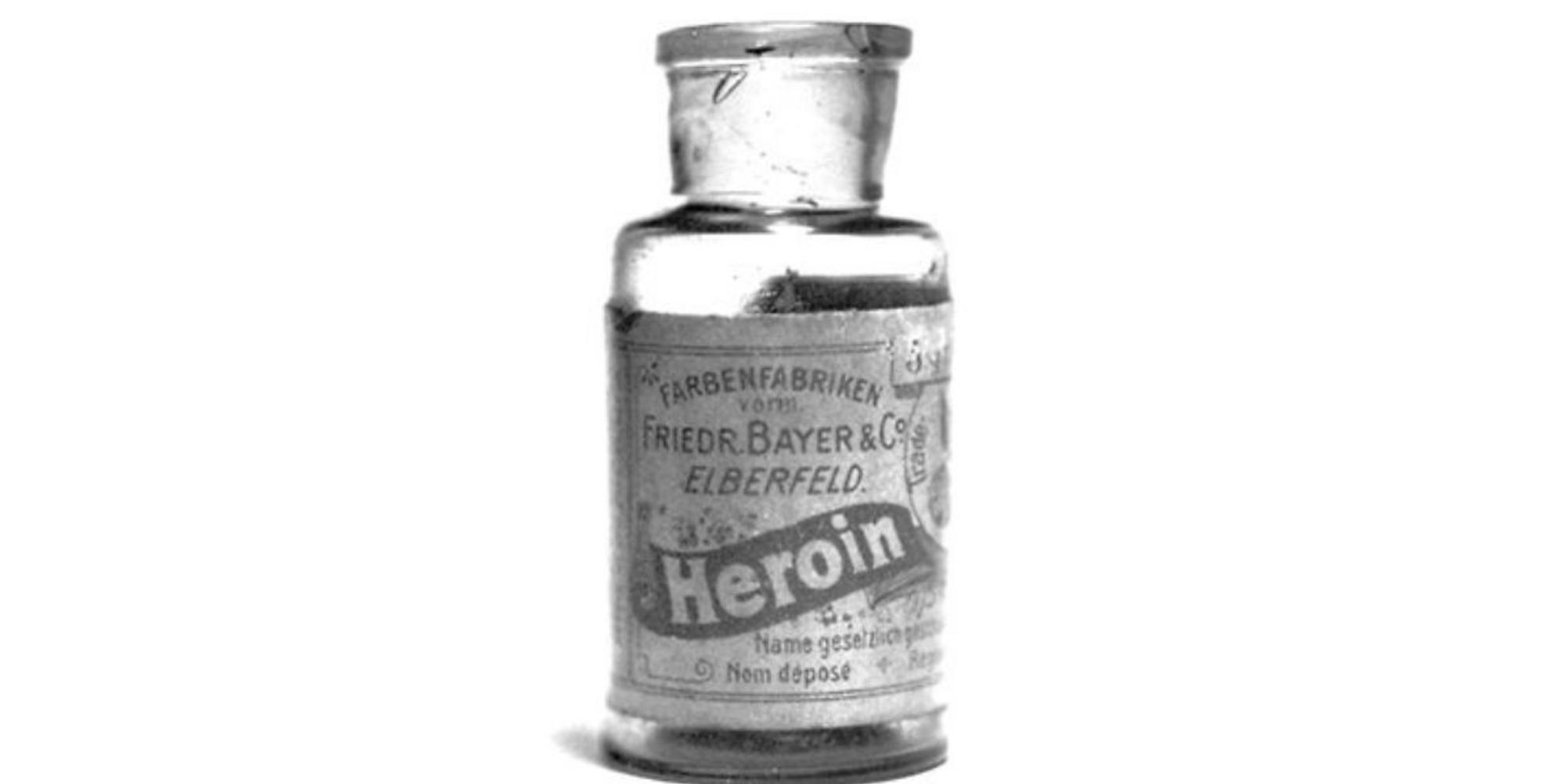 heroin-flasche